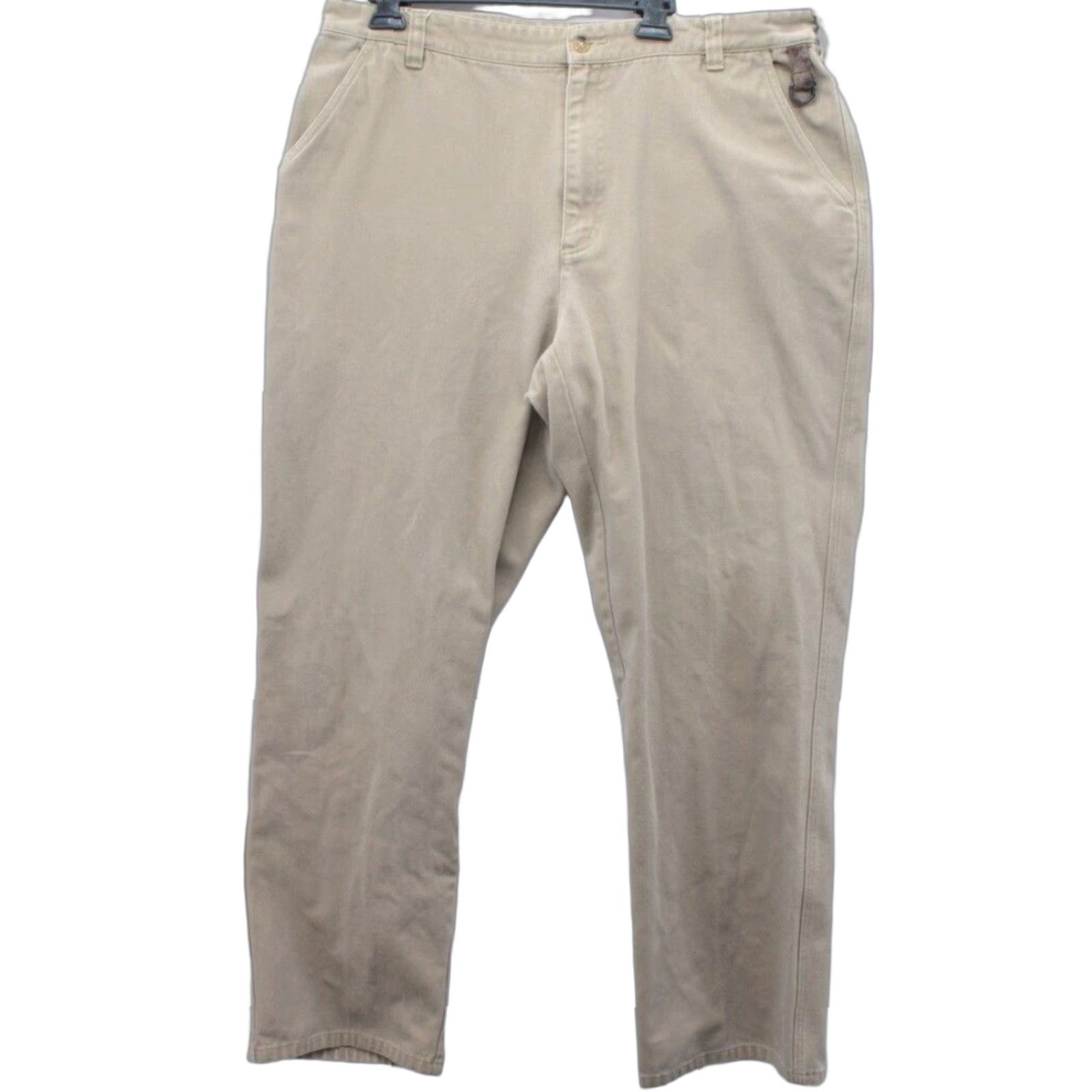 Orvis Orvis Canvas Pants Men's 38x31 Khaki Heavy Cotton Leather Trim Outdoors Fishing Size US 38 / EU 54 - 1 Thumbnail