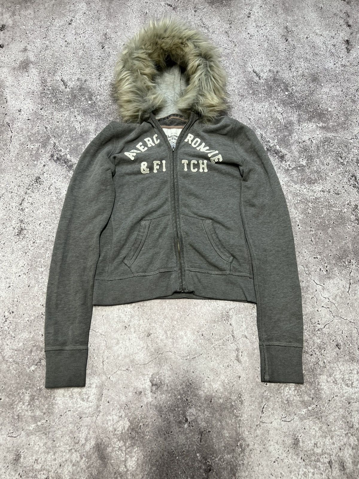 Abercrombie & Fitch Y2K Vintage Abercrombie Fur Hoodie Lgb if6was9 style Size M / US 6-8 / IT 42-44 - 5 Thumbnail