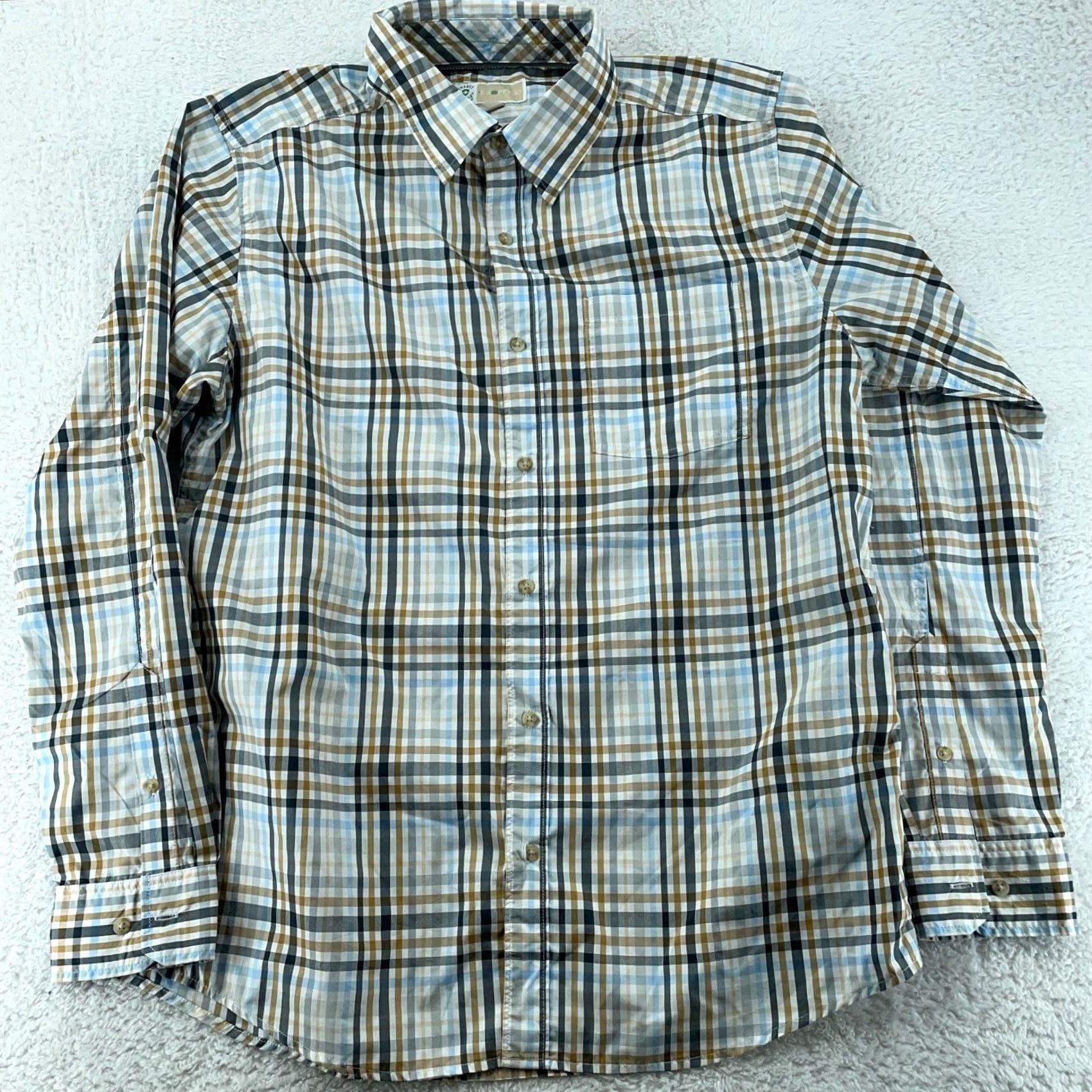 ExOfficio Ex Officio Shirt Mens L Multicolor Plaid Insect Shield Regular Fit Collared Button Up Size US L / EU 52-54 / 3 - 2 Thumbnail