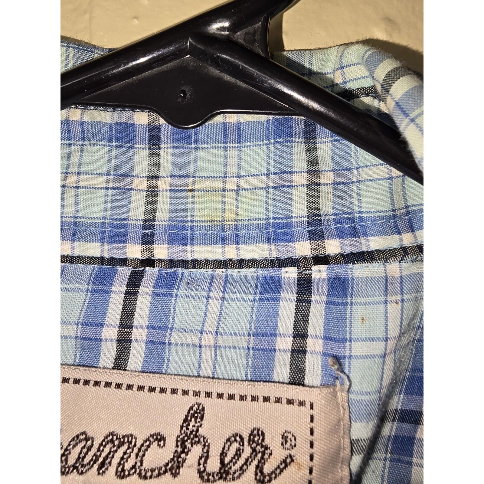 Wrangler Vintage Wrangler Pearl Snap Men's Short Sleeve Shirt Size XL Size US XL / EU 56 / 4 - 3 Thumbnail