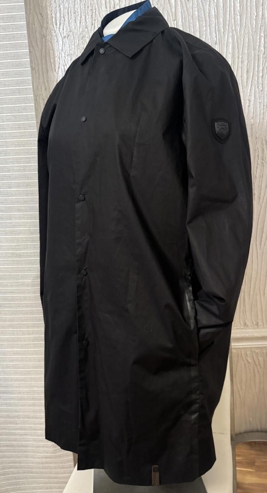 Rudsak RUDSAK Mens Black Trench Coat Waterproof SzL/M Size US L / EU 52-54 / 3 - 1 Thumbnail