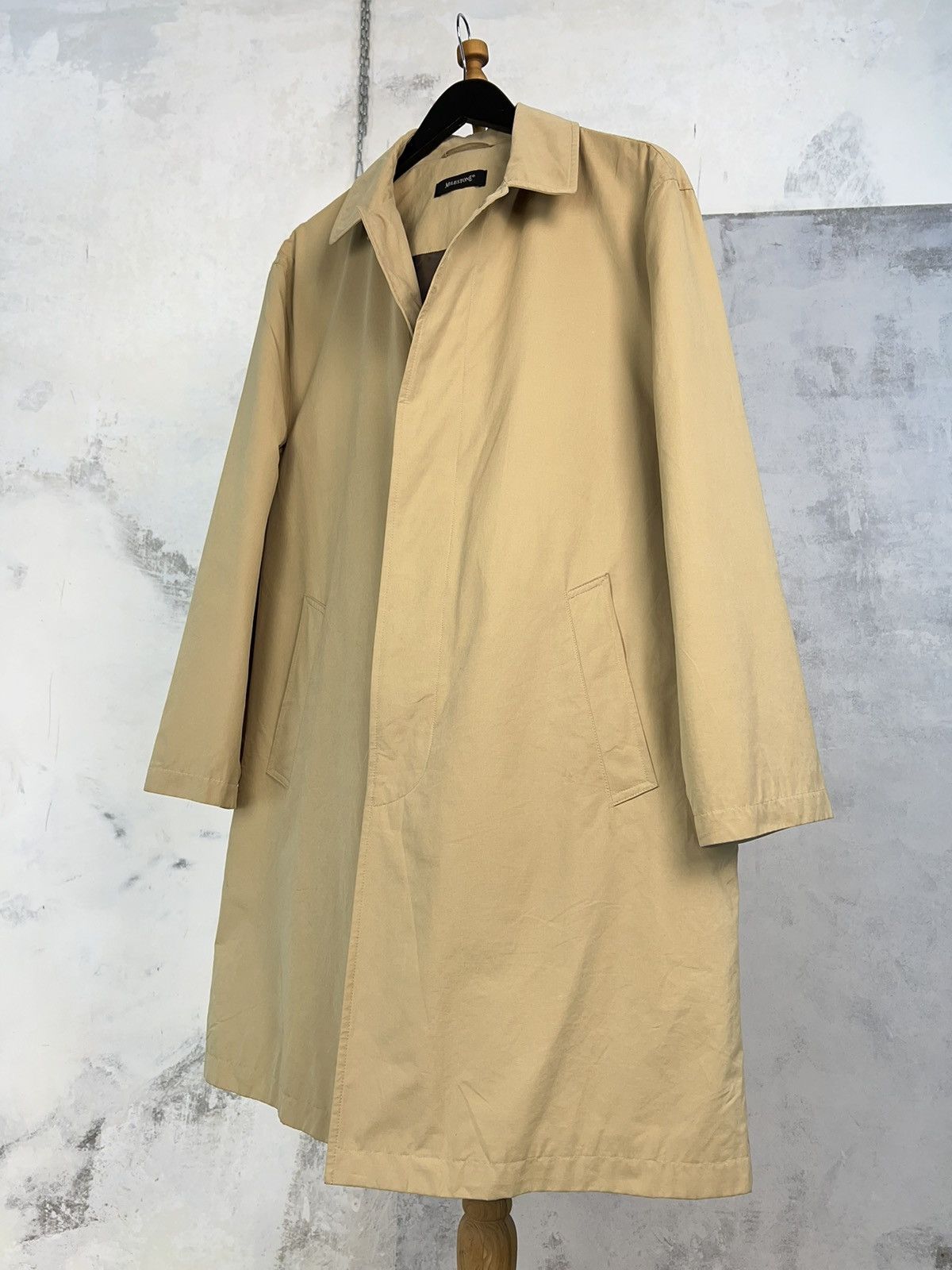 Milestone Vintage Milestone Trench Coat Size M - L ( 48 ) Size US M / EU 48-50 / 2 - 1 Thumbnail