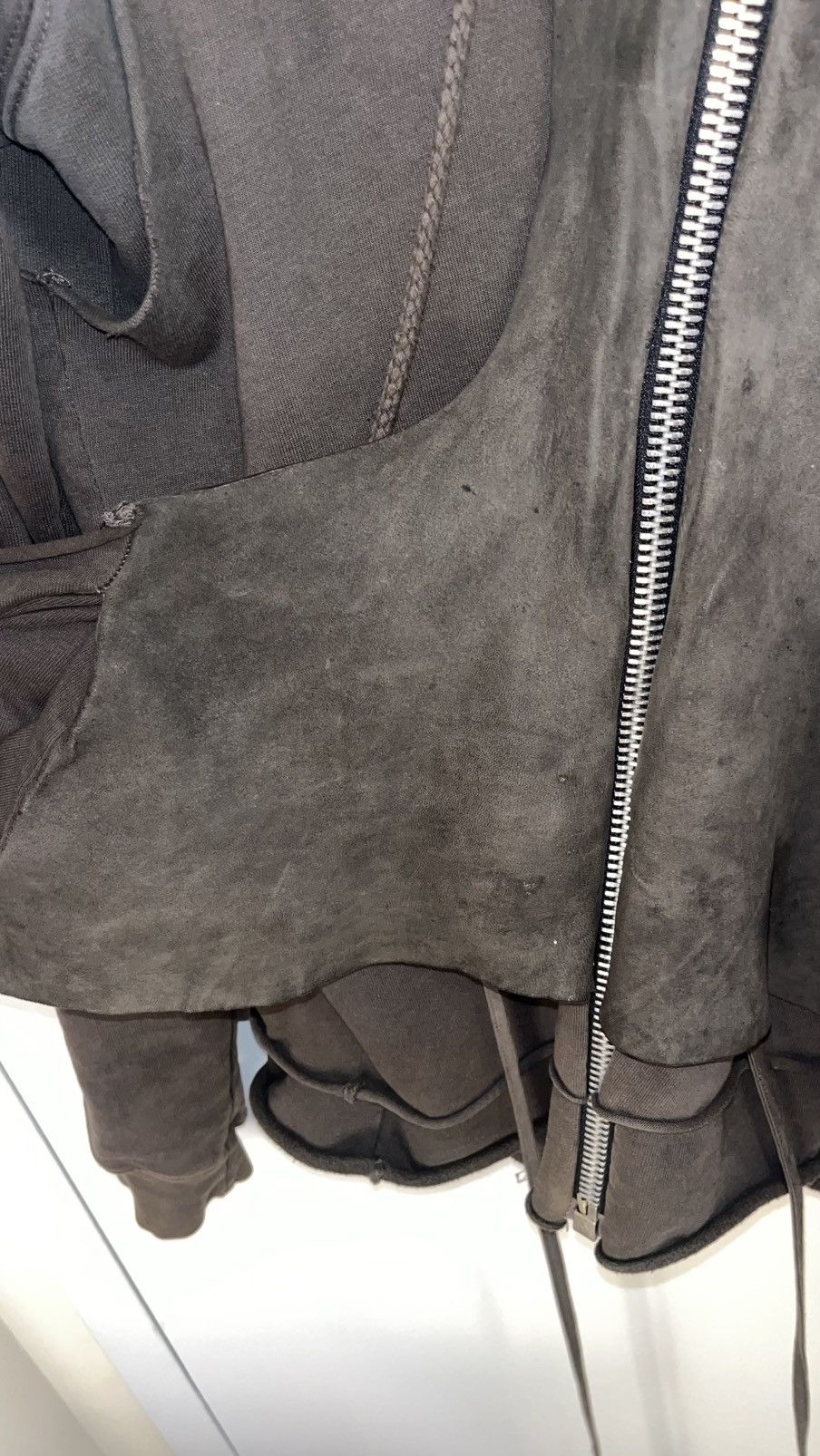 Rick Owens Rick Owens Slab Zip Up Size US XS / EU 42 / 0 - 10 Thumbnail