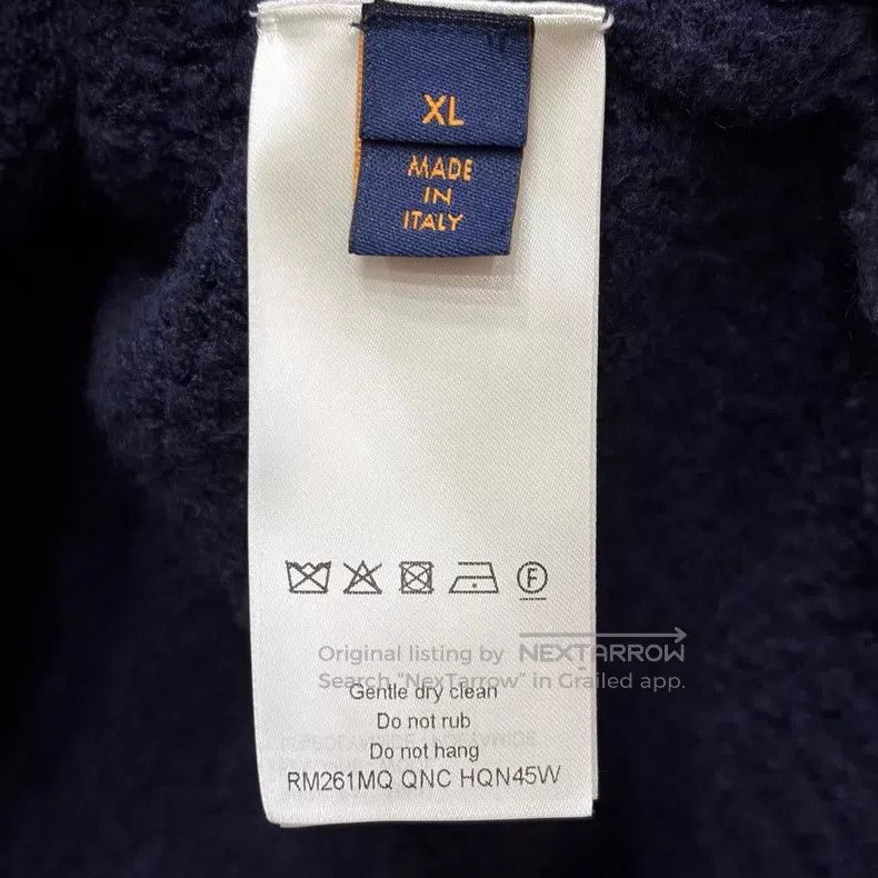 Louis Vuitton Louis Vuitton SS26 chest logo teddy sweater Size US XL / EU 56 / 4 - 4 Thumbnail