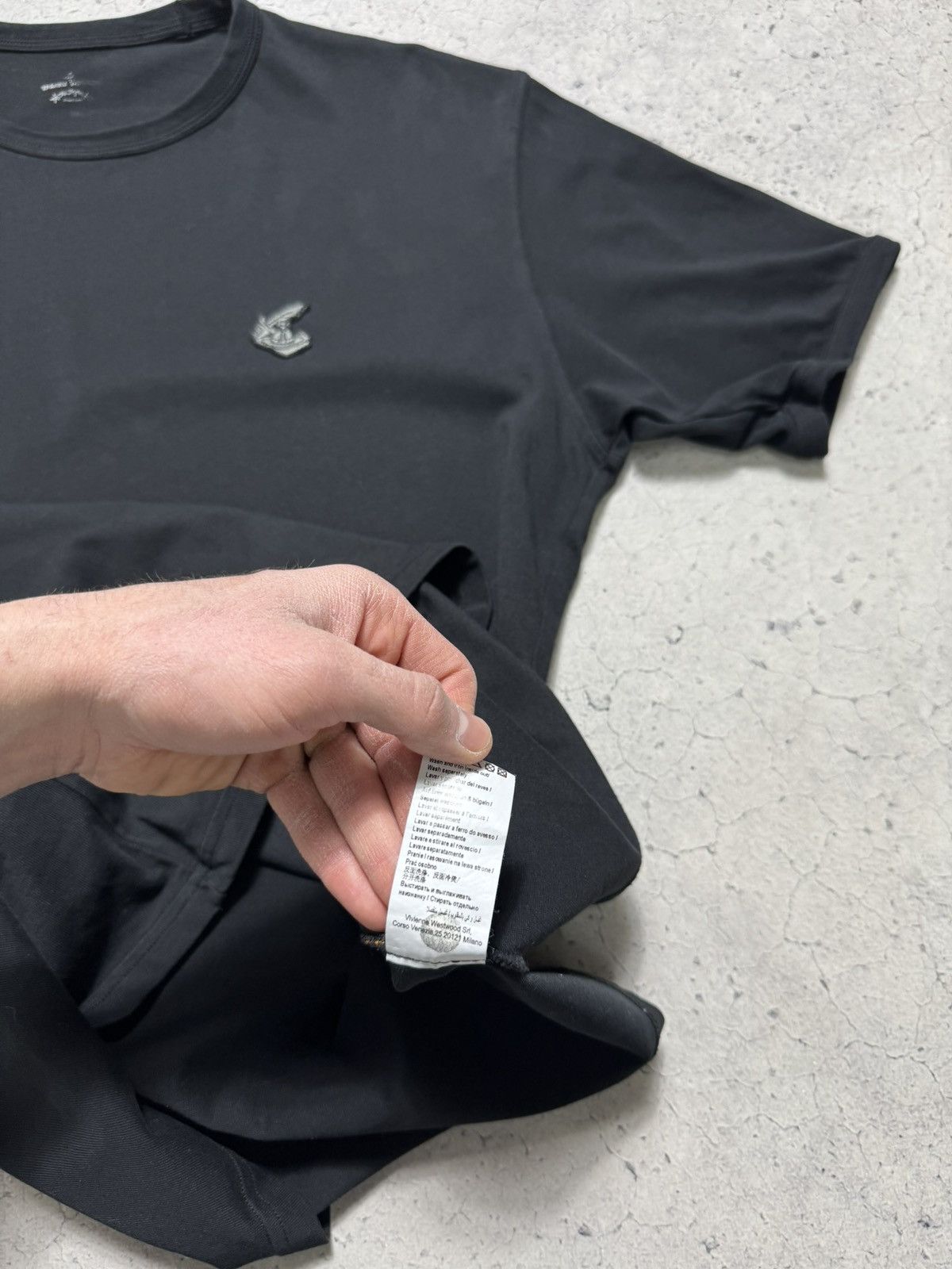 Vivienne Westwood Vivienne Westwood Black Anglomania Luxury T-Shirt Size M Size US M / EU 48-50 / 2 - 9 Thumbnail