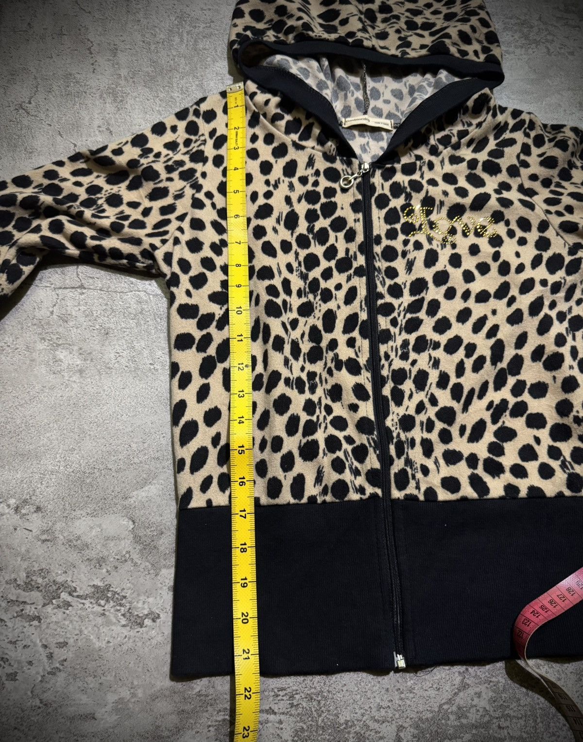Hysteric Glamour Y2k Good Morning leopard ifsixwasnine Hoodie Size S / US 4 / IT 40 - 8 Thumbnail