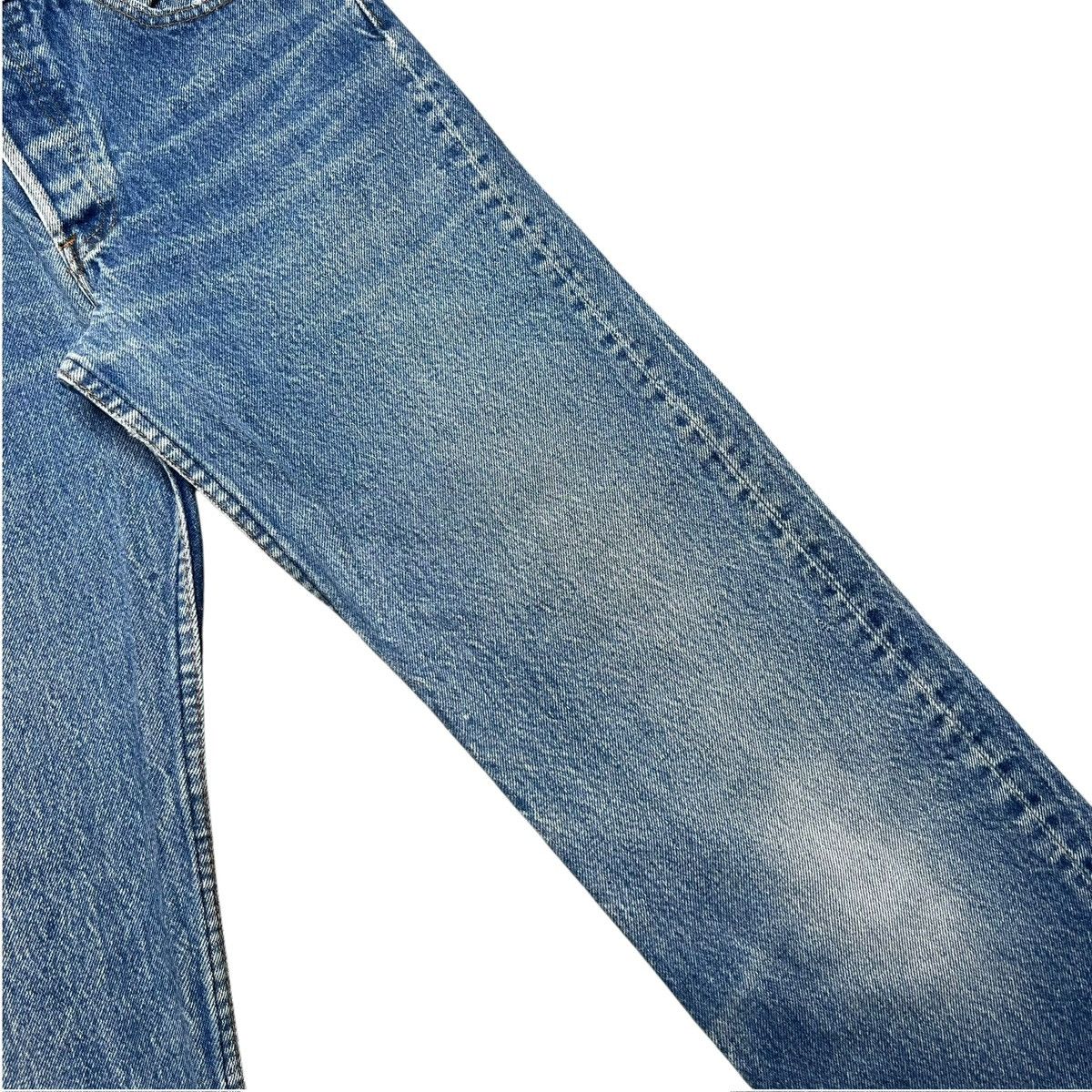 Levi's Vtg 1980s Levi’s 701 Button Fly Student USA Blue Denim Jeans Size 25" / US 0 / IT 36 - 15 Thumbnail
