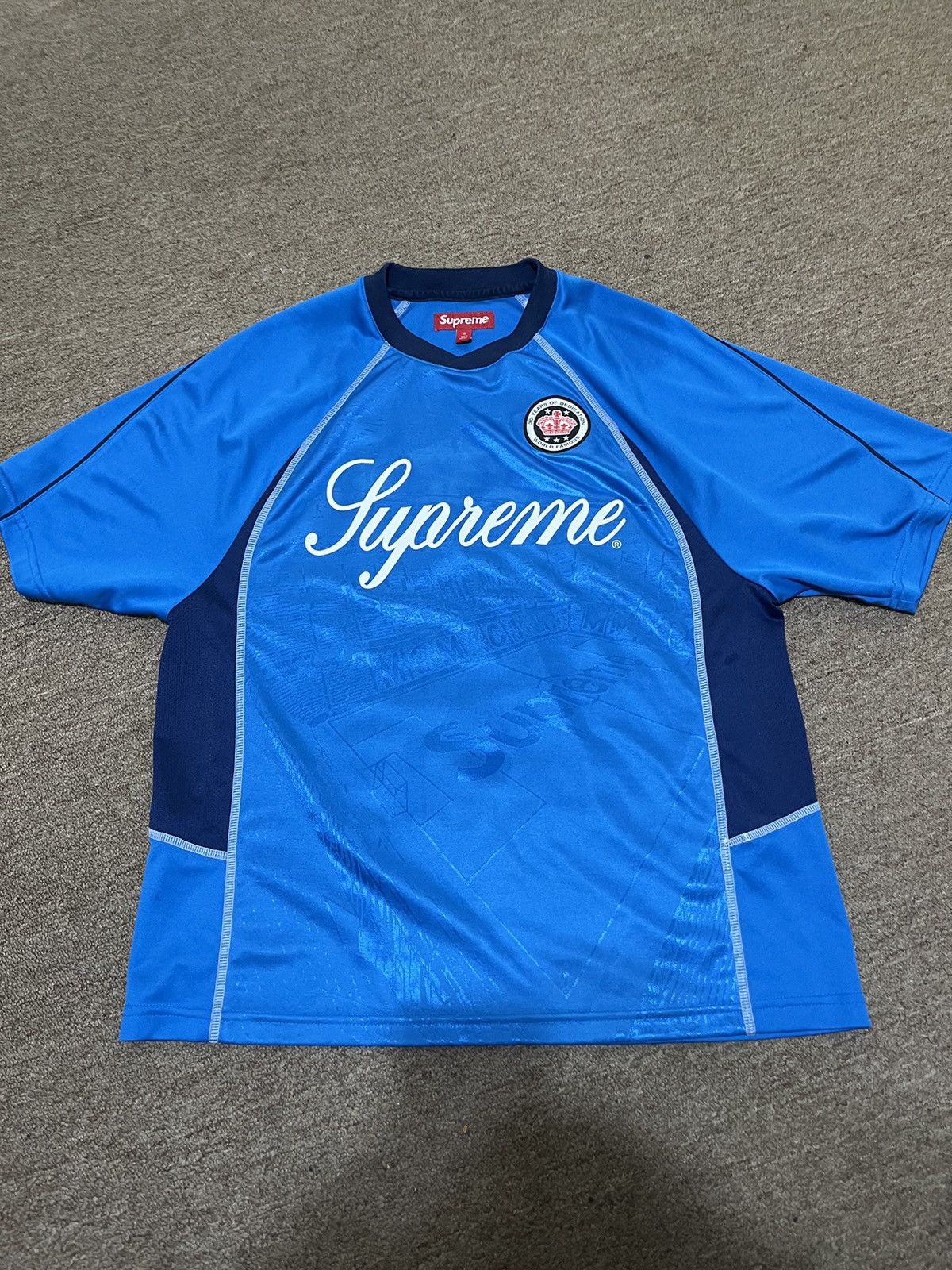 Supreme Soccer Jersey | Grailed