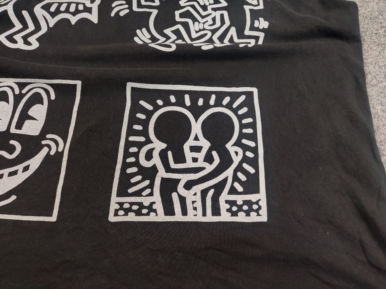 Tommy Hilfiger Tommy Hilfiger Keith Haring oversized Logo Graphite Shirt Size US XL / EU 56 / 4 - 14 Thumbnail
