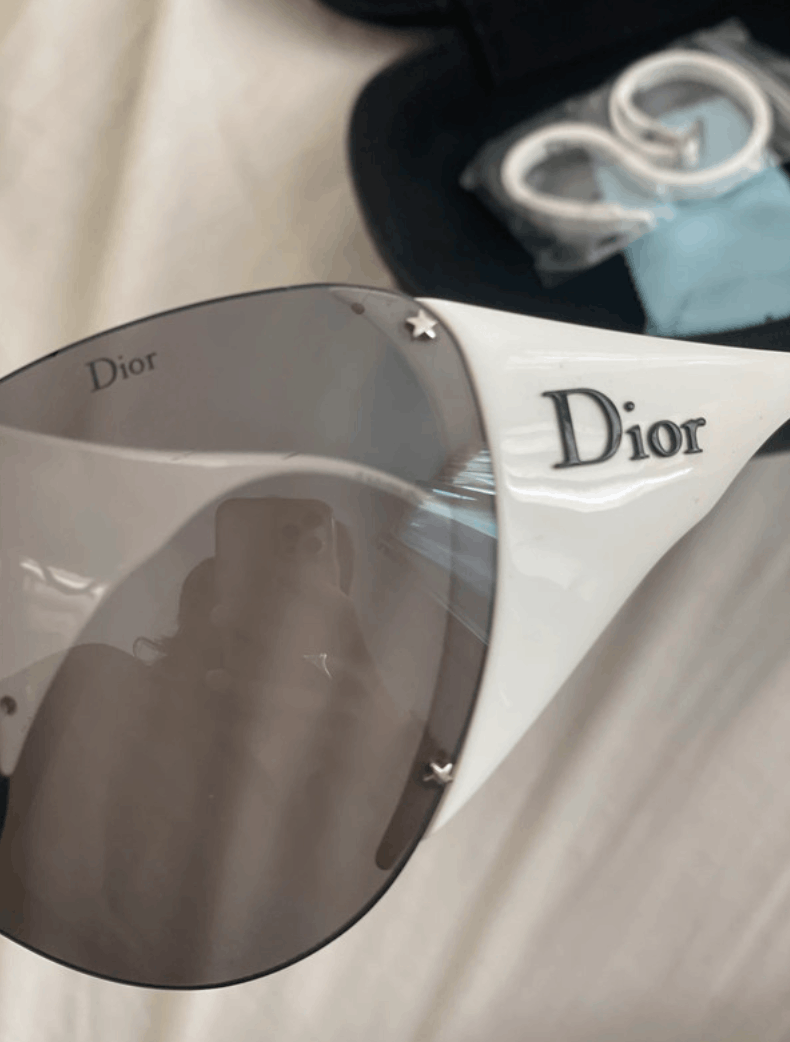 Dior Dior Sunglasses Ski Bike Millenium Ski Pop Rimless Vintage Size ONE SIZE - 2 Thumbnail