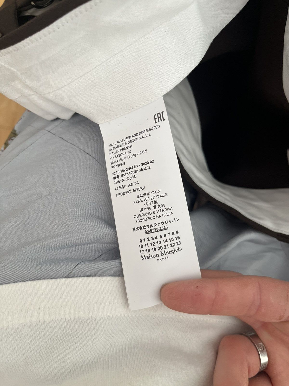 Maison Margiela NWT - Maison Margiela Line 4 Pleated Trousers Size 28" / US 6 / IT 42 - 5 Thumbnail