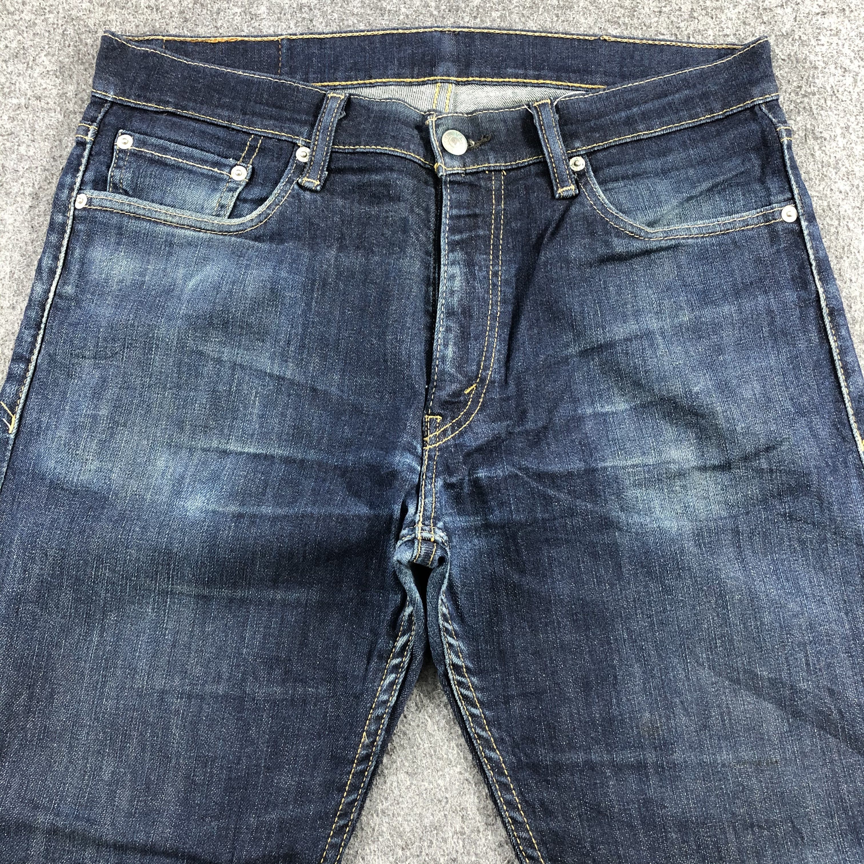 Levi's Vintage Blue Wash Levis 513 Jeans-J1579 Size US 33 - 3 Thumbnail