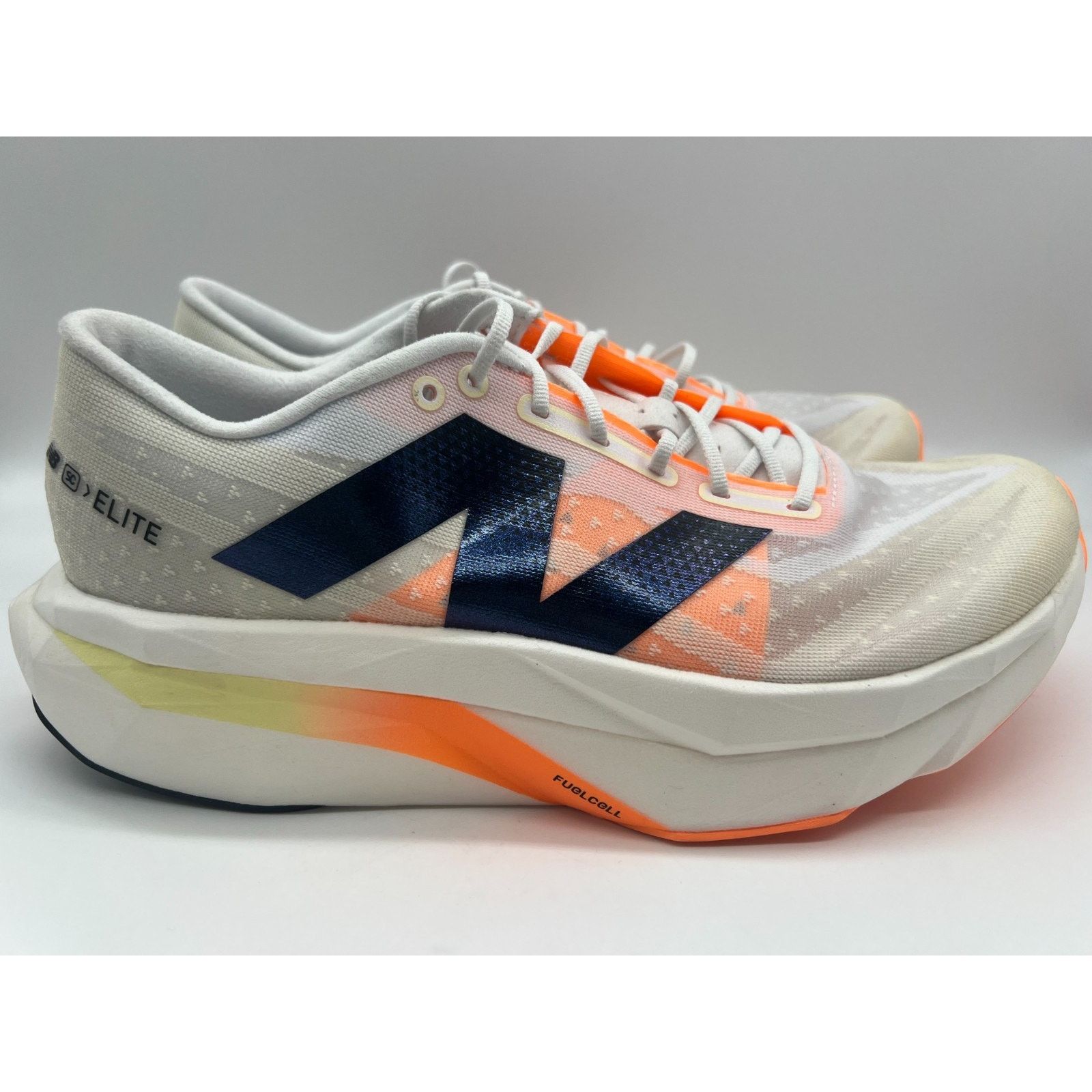 New Balance FuelCell SuperComp Elite v4 White Angora Men\'s Size 10.5D MRCELCW4 New Balance New Balance FuelCell SuperComp Elite v4 Men main image 3