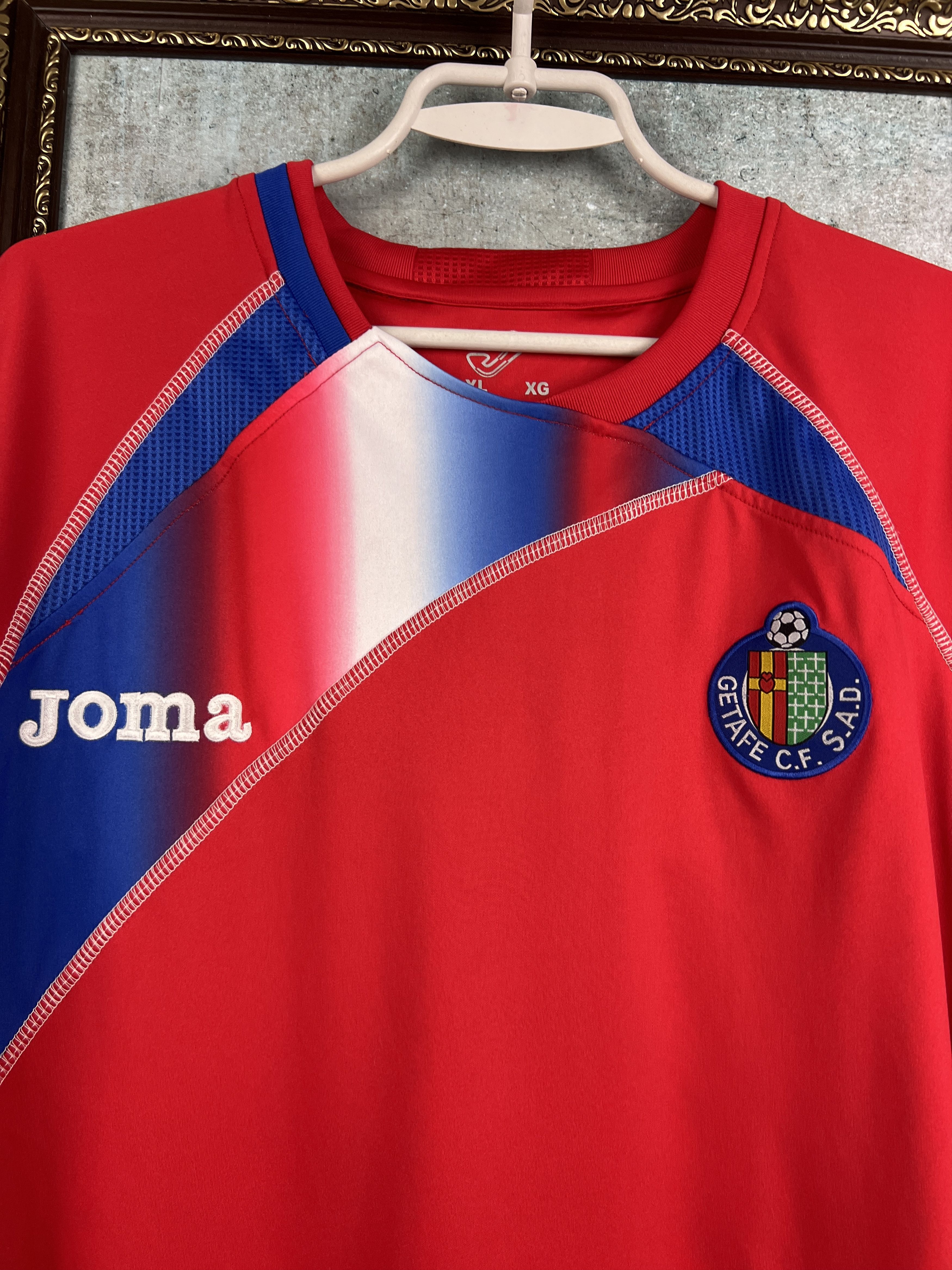 Joma Getafe Away football shirt 2009 Soccer Joma Jersey Trikot Size US XL / EU 56 / 4 - 3 Thumbnail