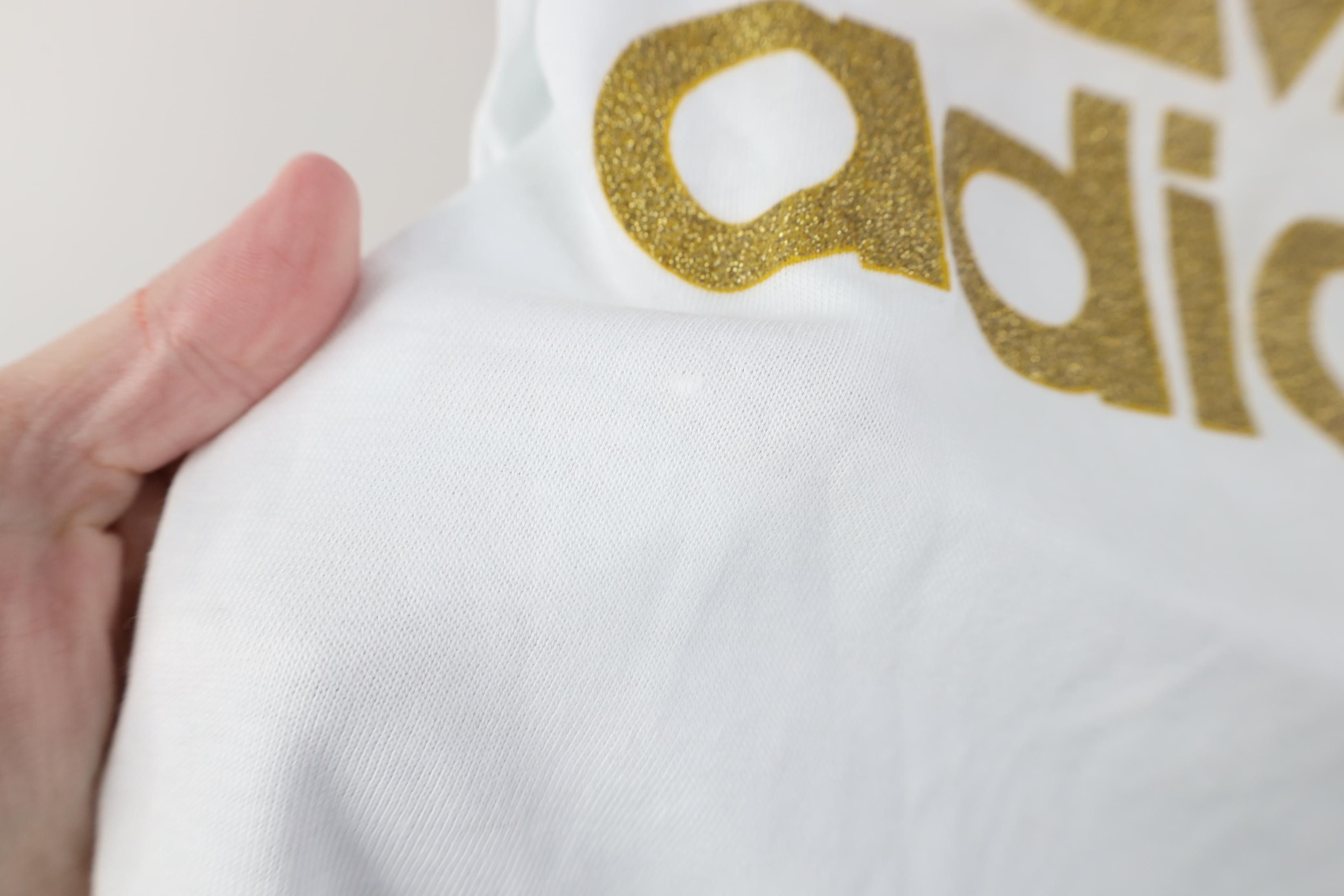 Adidas Deadstock Vintage 80s Adidas Olympics Gold Trefoil T-Shirt Size US M / EU 48-50 / 2 - 7 Thumbnail