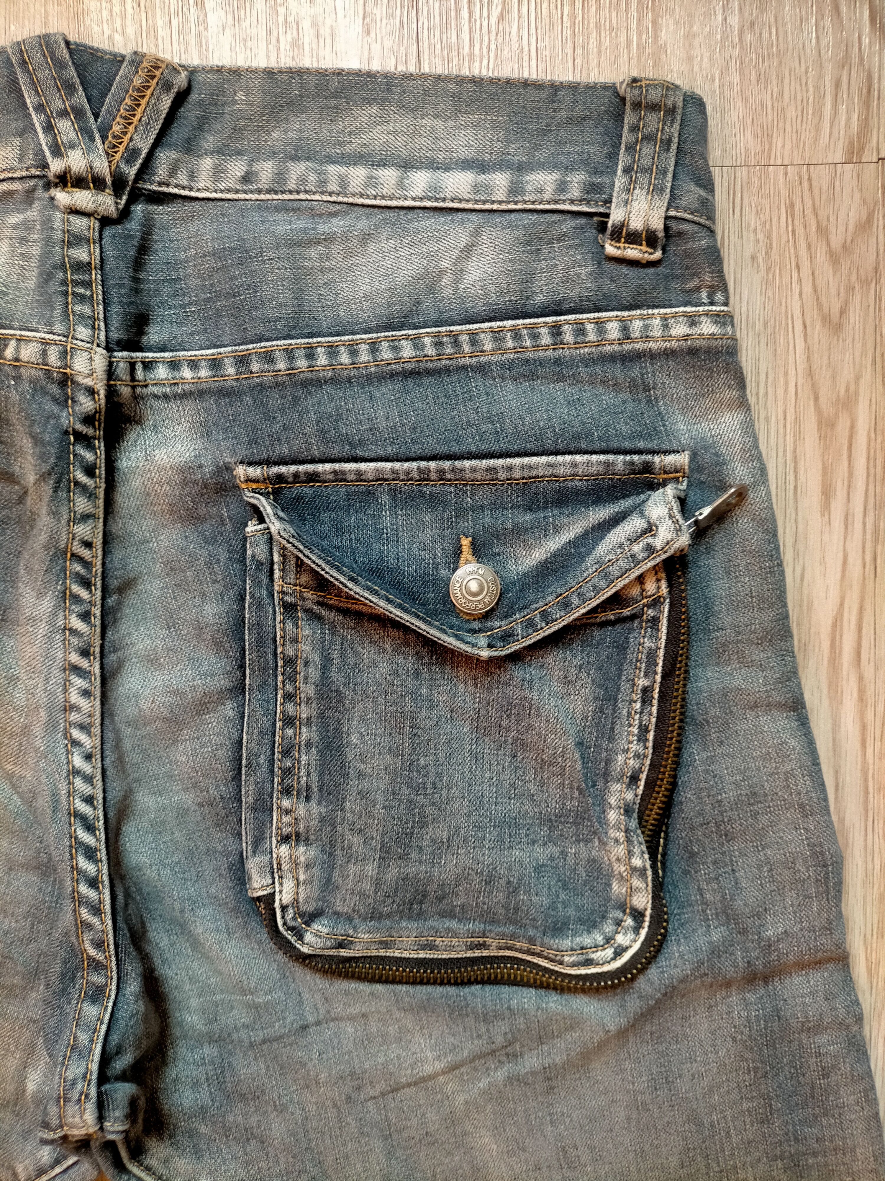 PPFM PPFM Japan Curve Paint Denim Size US 33 - 15 Thumbnail