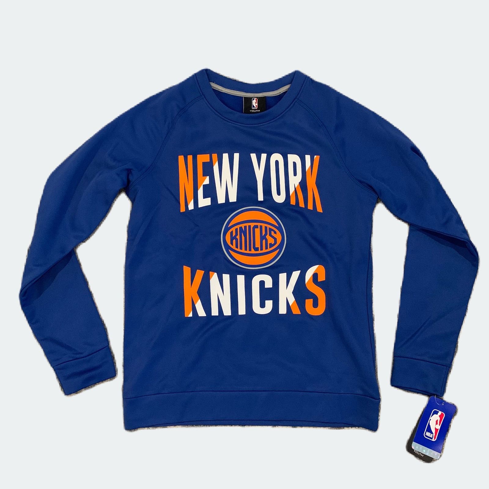 NBA NWT New York Knicks NBA Apparel Sweatshirt Yth Medium 10/12 Size M / US 6-8 / IT 42-44 - 7 Thumbnail