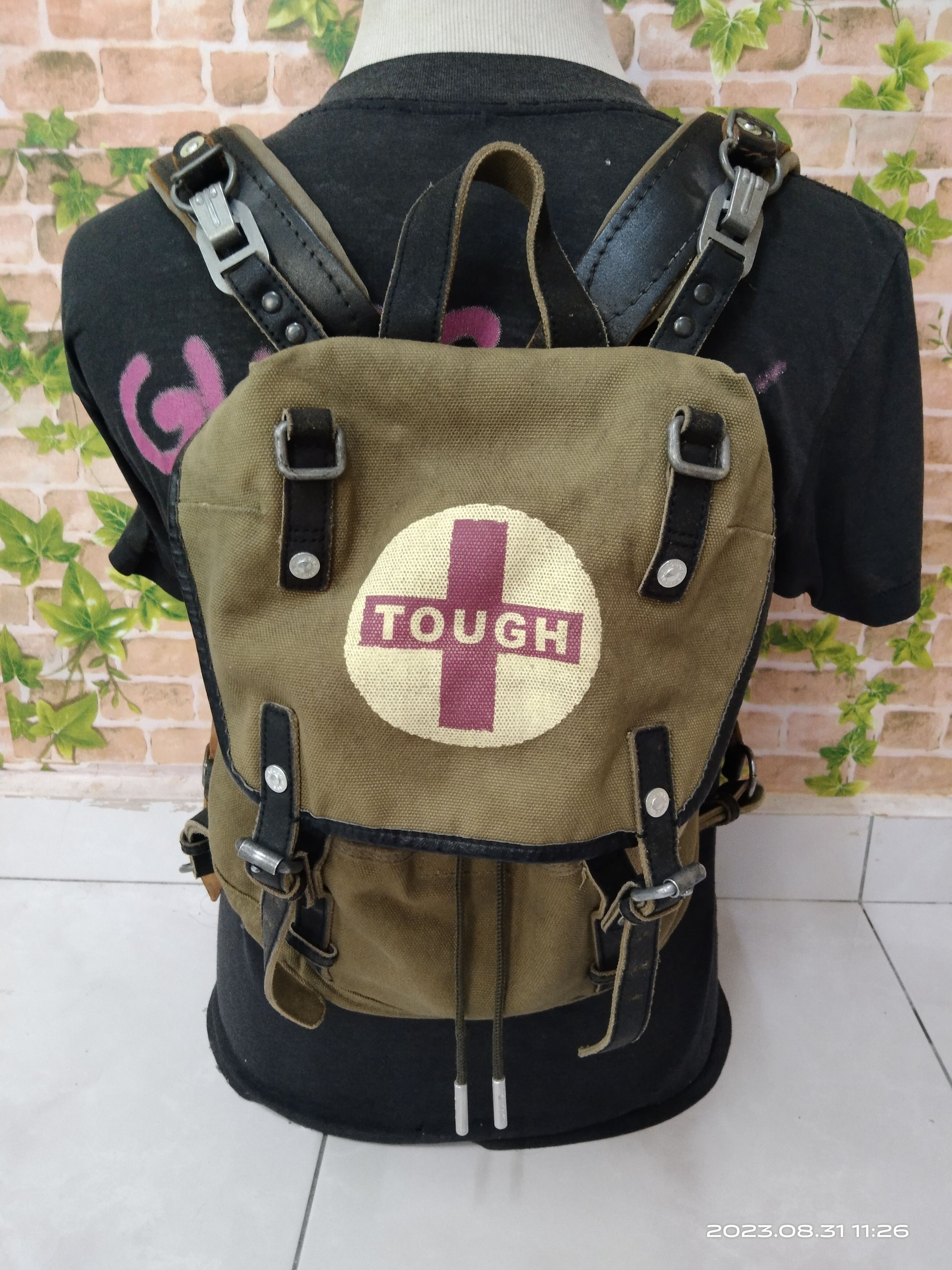 Vintage TOUCH MILITARY BAGPACK Size ONE SIZE - 2 Thumbnail