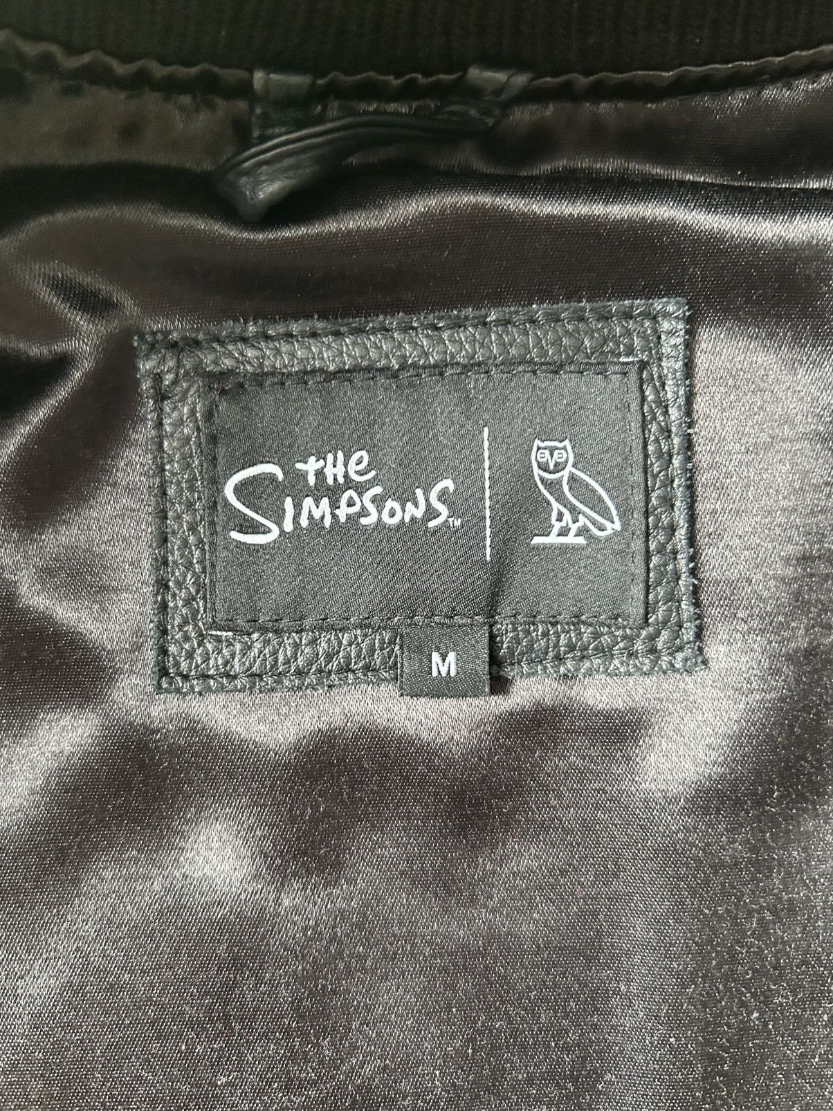 October's Very Own OVO x The Simpsons Varsity Jacket Size US M / EU 48-50 / 2 - 7 Thumbnail