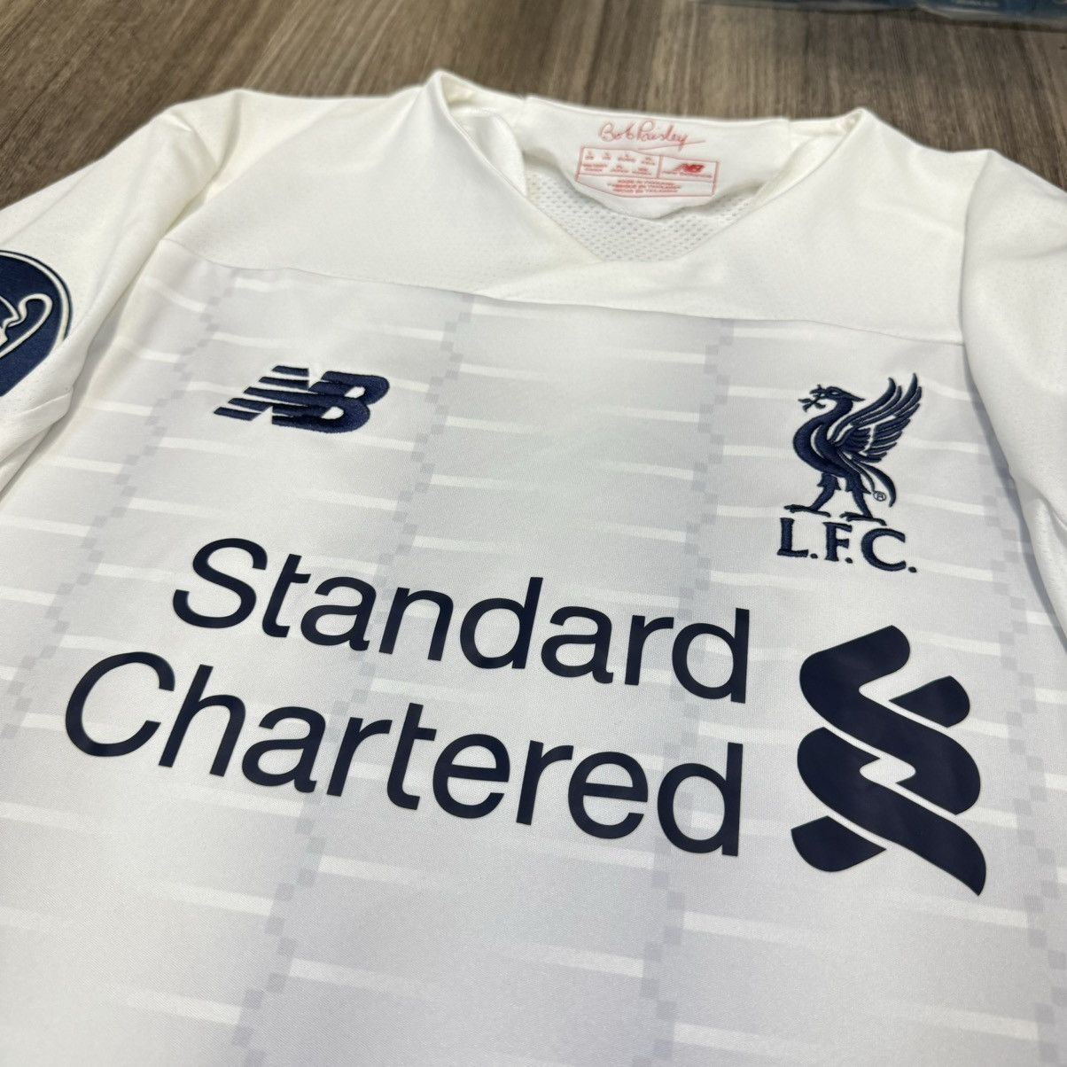 New Balance Liverpool 19/20 C/L away shirt #4 Virgil Size US L / EU 52-54 / 3 - 3 Thumbnail