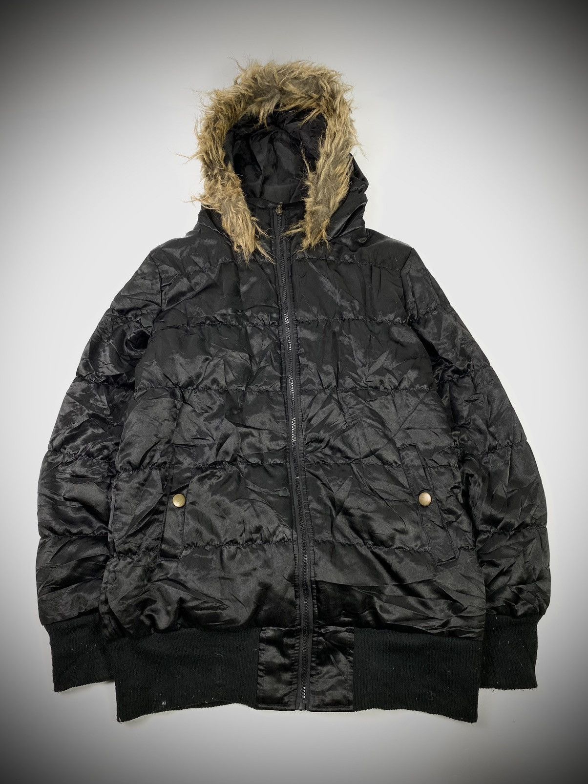If Six Was Nine × Japanese Brand × Le Grande Bleu (L.G.B.) Fur puffer jacket winter session ifsx lgb Size US M / EU 48-50 / 2 - 7 Thumbnail