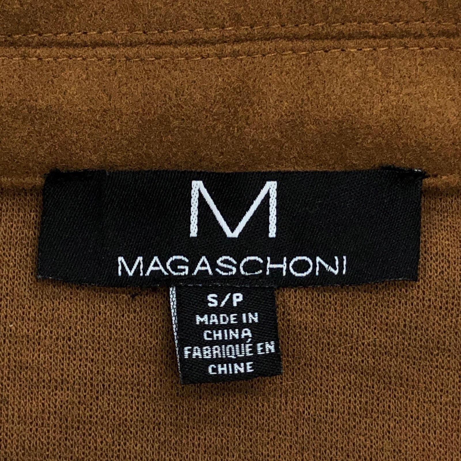 Magaschoni Magaschoni Size S Shirt Jacket Shacket Patch Pocket Camel Size US S / EU 44-46 / 1 - 14 Thumbnail