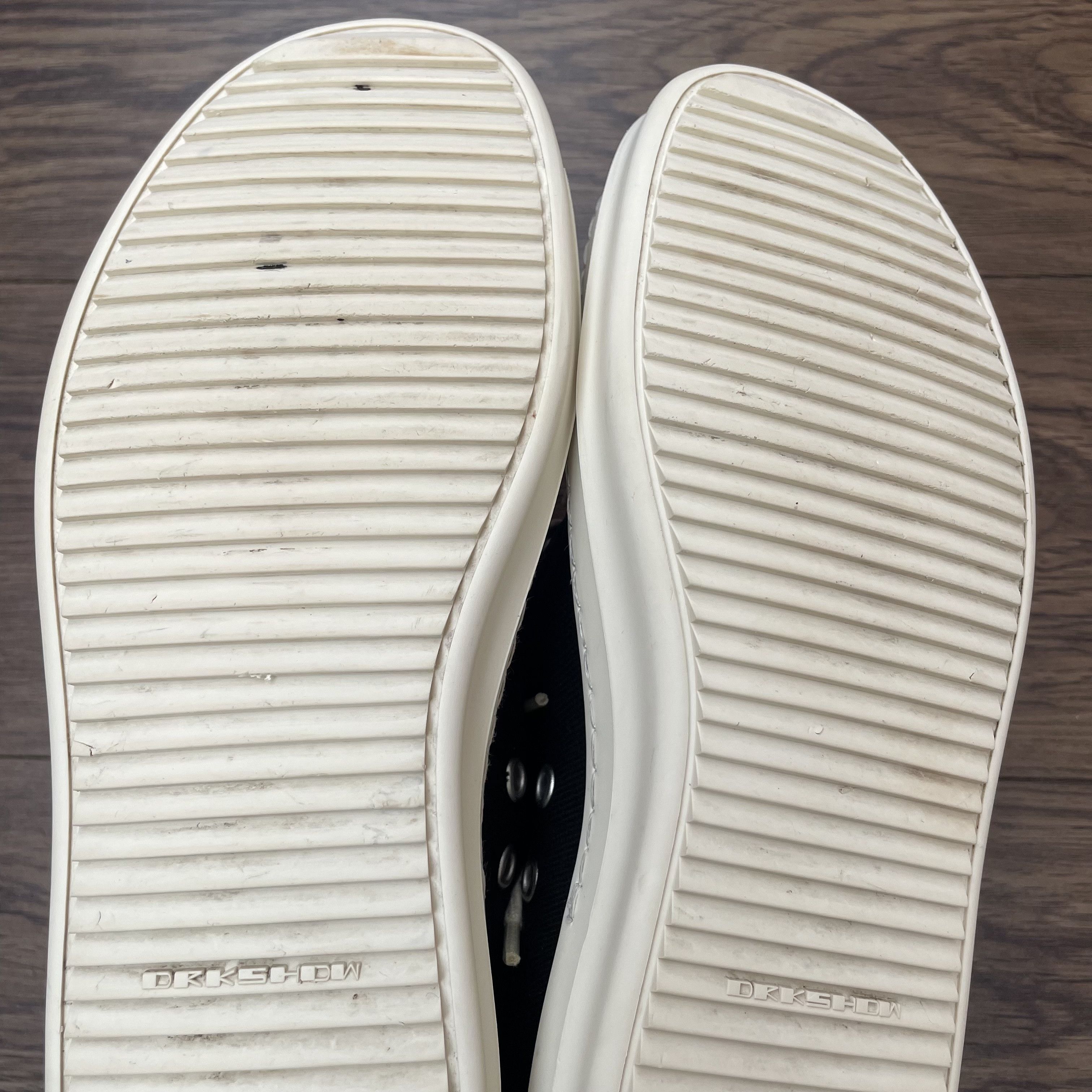 Rick Owens Drkshdw Rick Owens DRKSHDW License Plate Ramones Low Size US 6 / IT 36 - 21 Thumbnail