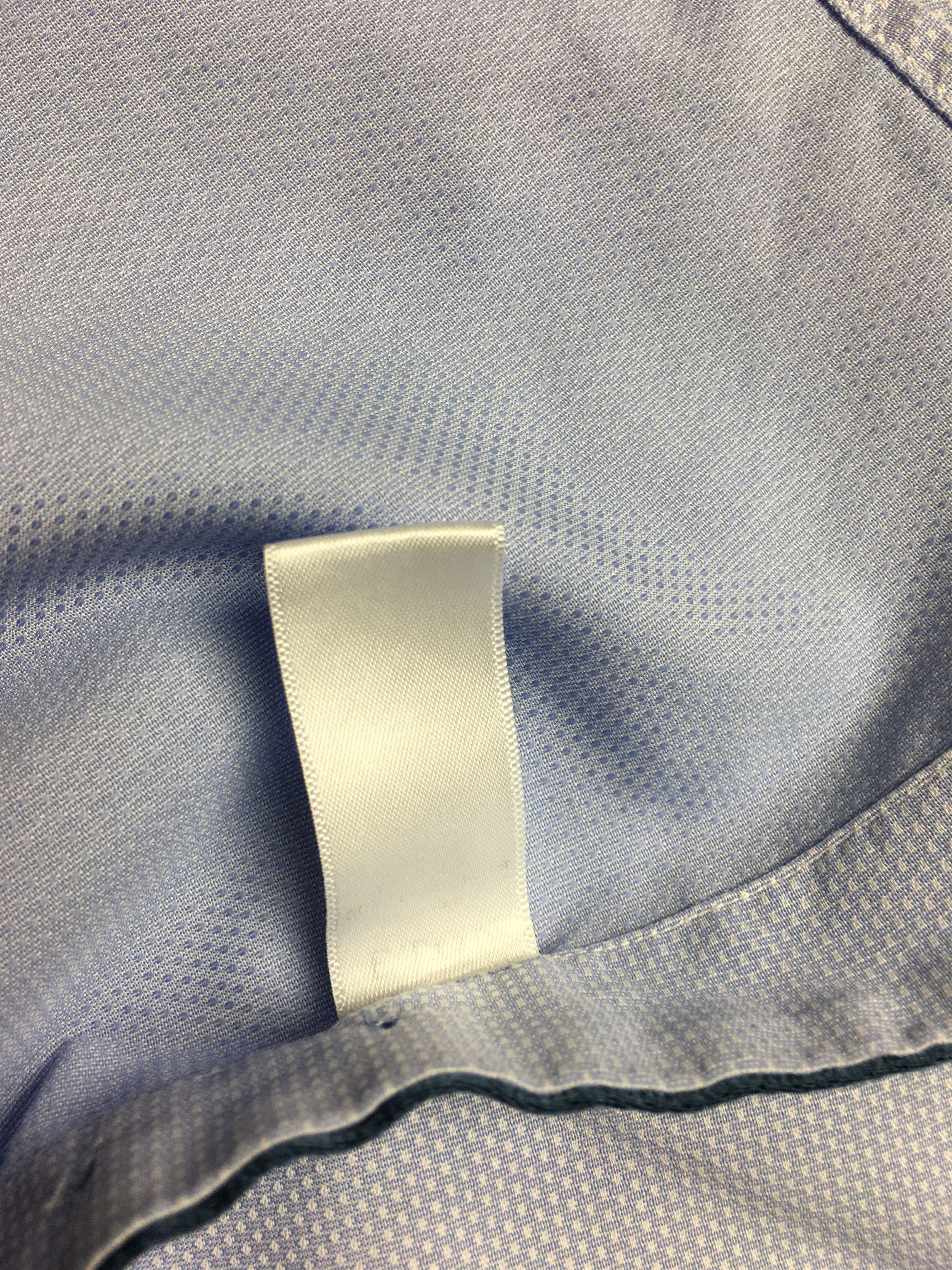Eton ETON Long Sleeve Men’s Blue Dress Shirt 41/16 Size 42S - 7 Thumbnail