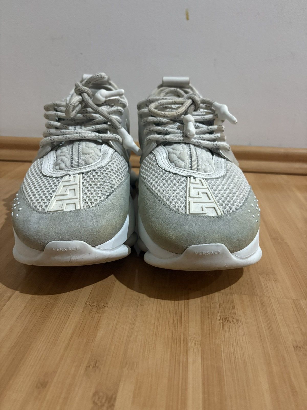 Versace Versace Chain Reaction Full White size 41 Size US 8 / EU 41 - 2 Thumbnail