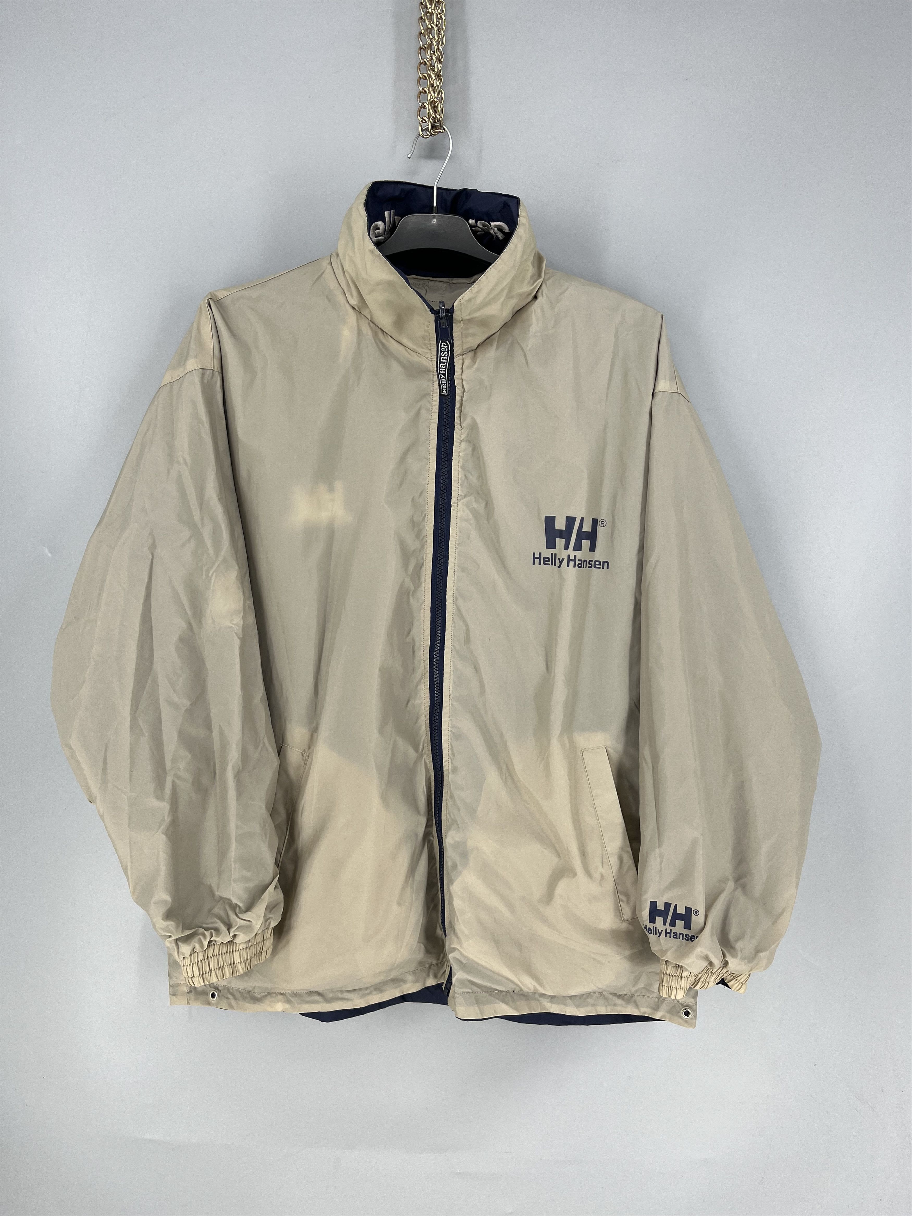 Helly Hansen Vintage Helly Hansen Reversible Hooded Windbreaker Jacket L Size US L / EU 52-54 / 3 - 1 Thumbnail