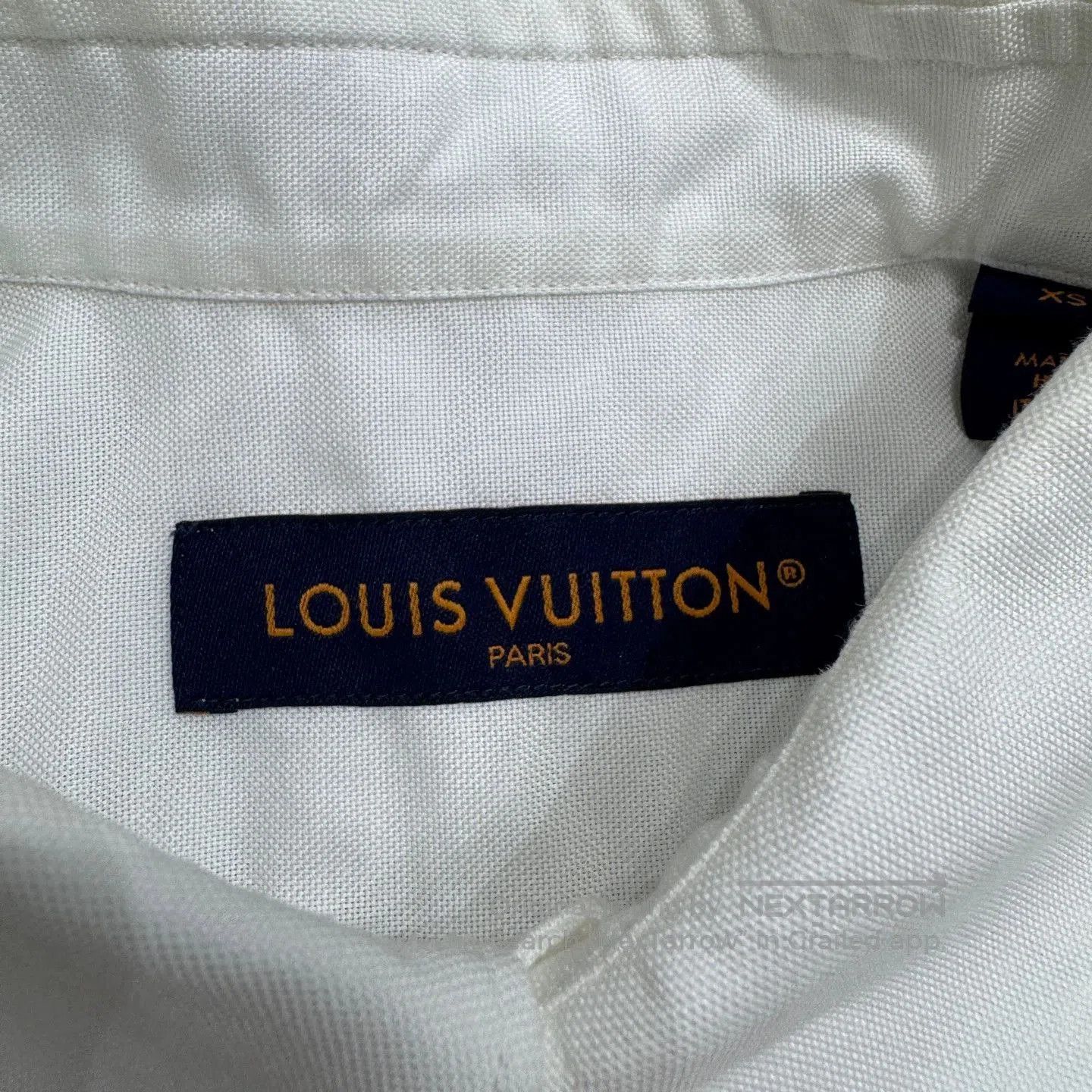 Louis Vuitton White Long Sleeve Button. Size US XS / EU 42 / 0 - 2 Thumbnail