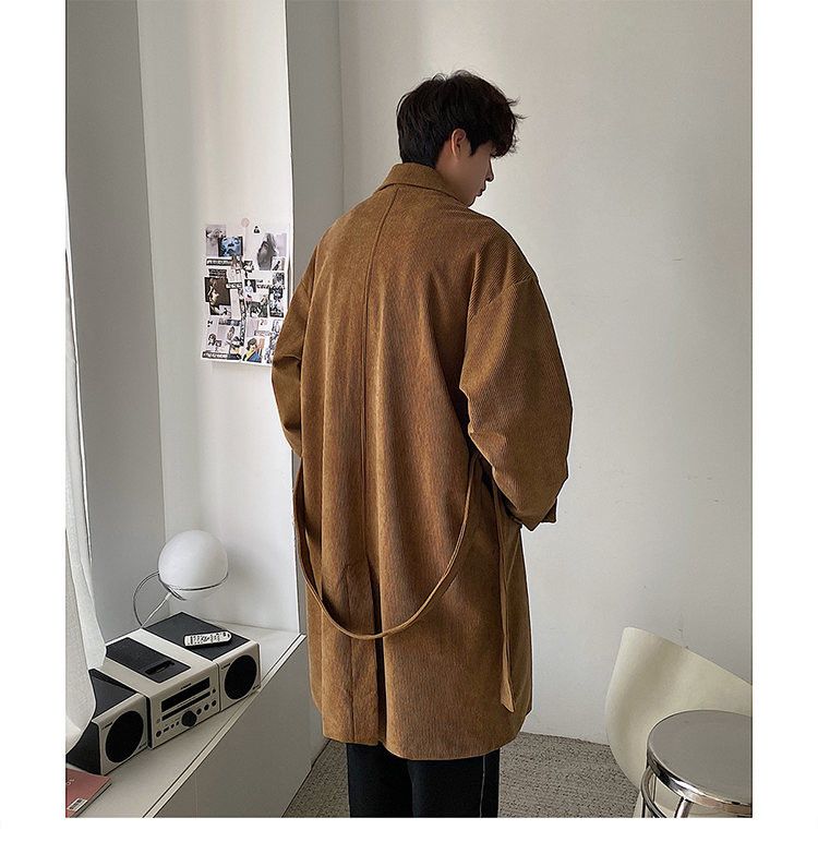 Vintage Corduroy Double breasted Jacket Size US L / EU 52-54 / 3 - 5 Thumbnail