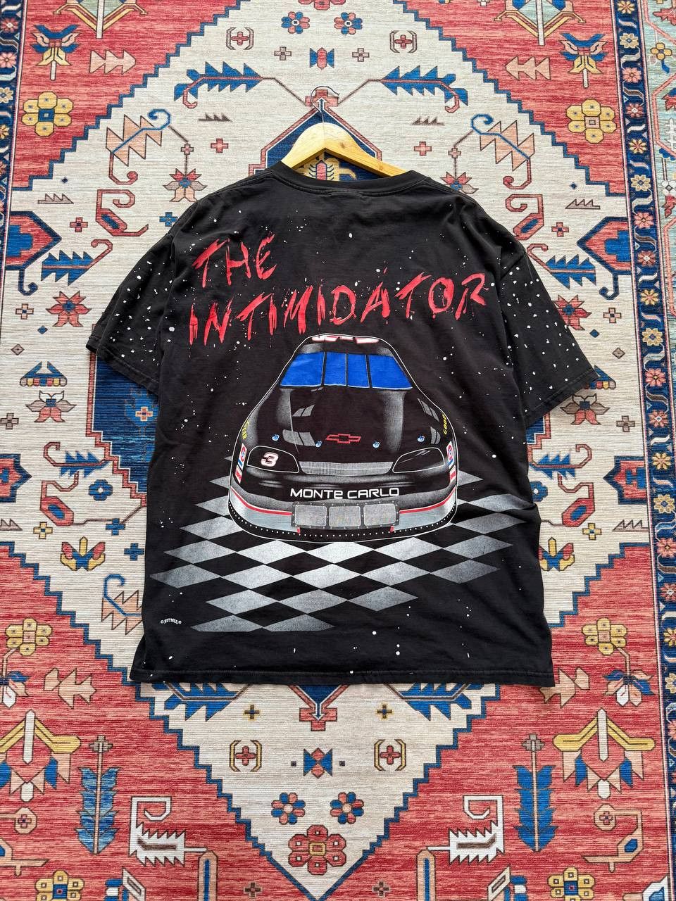 NASCAR RARE Vintage Nutmeg Nascar Dale Earnhardt The Intimidator Size US XL / EU 56 / 4 - 4 Thumbnail