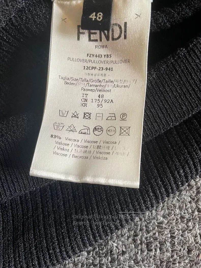Fendi Fendi Short Sleeve Knit T. Size US M / EU 48-50 / 2 - 6 Thumbnail