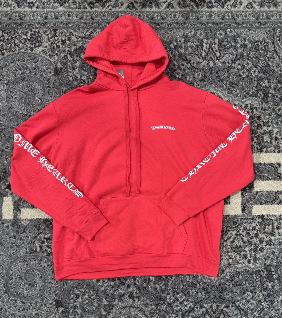 Chrome Hearts Website Scroll Logo Hoodie