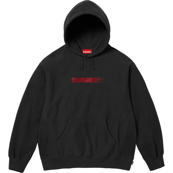 Supreme × Swarovski SUPREME X SWAROVSKI MOTION LOGO HOODED SWEATSHIRT FW25 Size US S / EU 44-46 / 1 - 6 Thumbnail