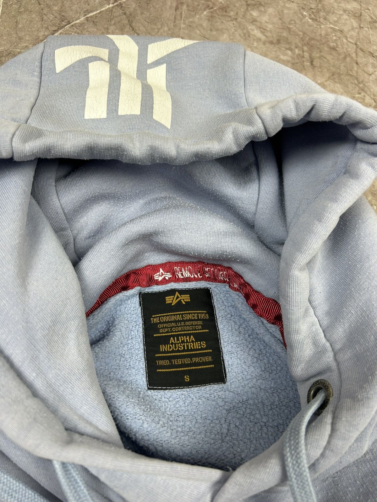 Alpha Industries Alpha Industries Mens Cotton Hoodie Size US S / EU 44-46 / 1 - 8 Thumbnail