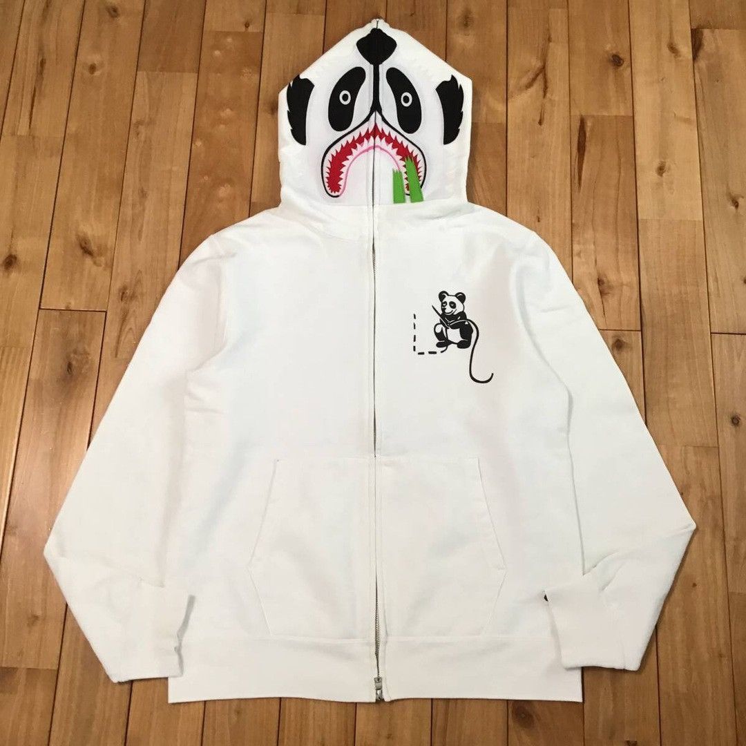 Bape BAPE Panda full zip hoodie a bathing ape Size US L / EU 52-54 / 3 - 1 Thumbnail