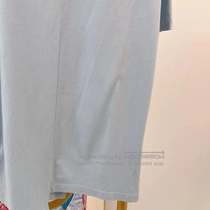 Loewe Loewe Summer Blue Cotton Short Sleeve T-Shirt . Size S / US 4 / IT 40 - 6 Thumbnail
