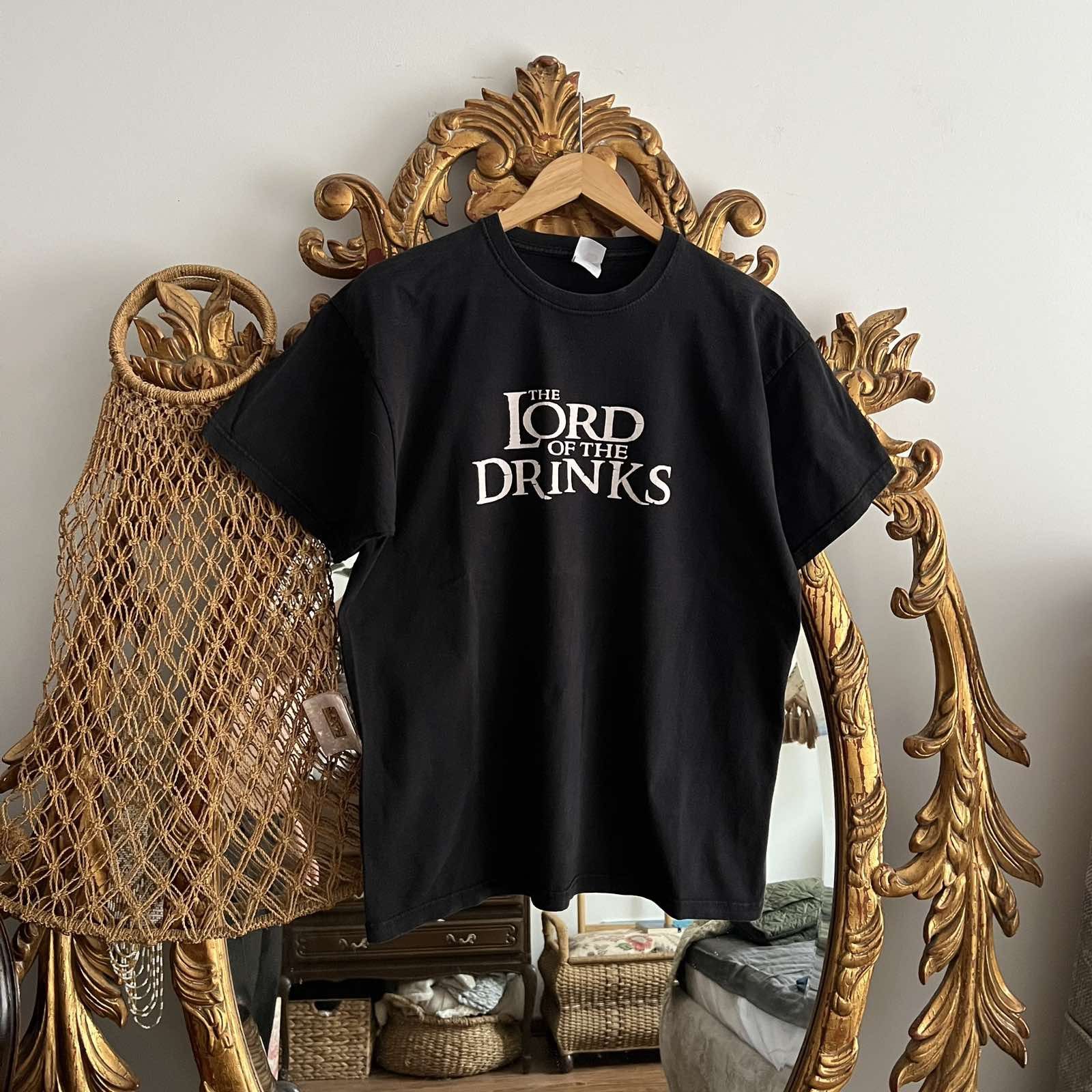 Band Tees Vintage Lord of the Drinks T Shirt Sz L Size US L / EU 52-54 / 3 - 1 Thumbnail
