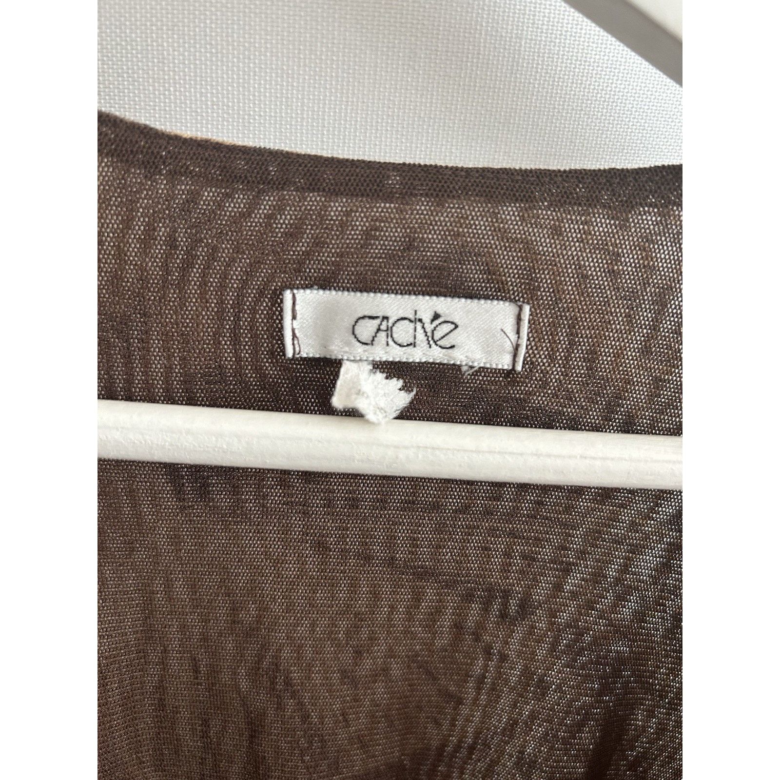 Other Cache Y2K Forrest Plunge Sirencore Stretch Top L Mermeid Size L / US 10 / IT 46 - 3 Thumbnail