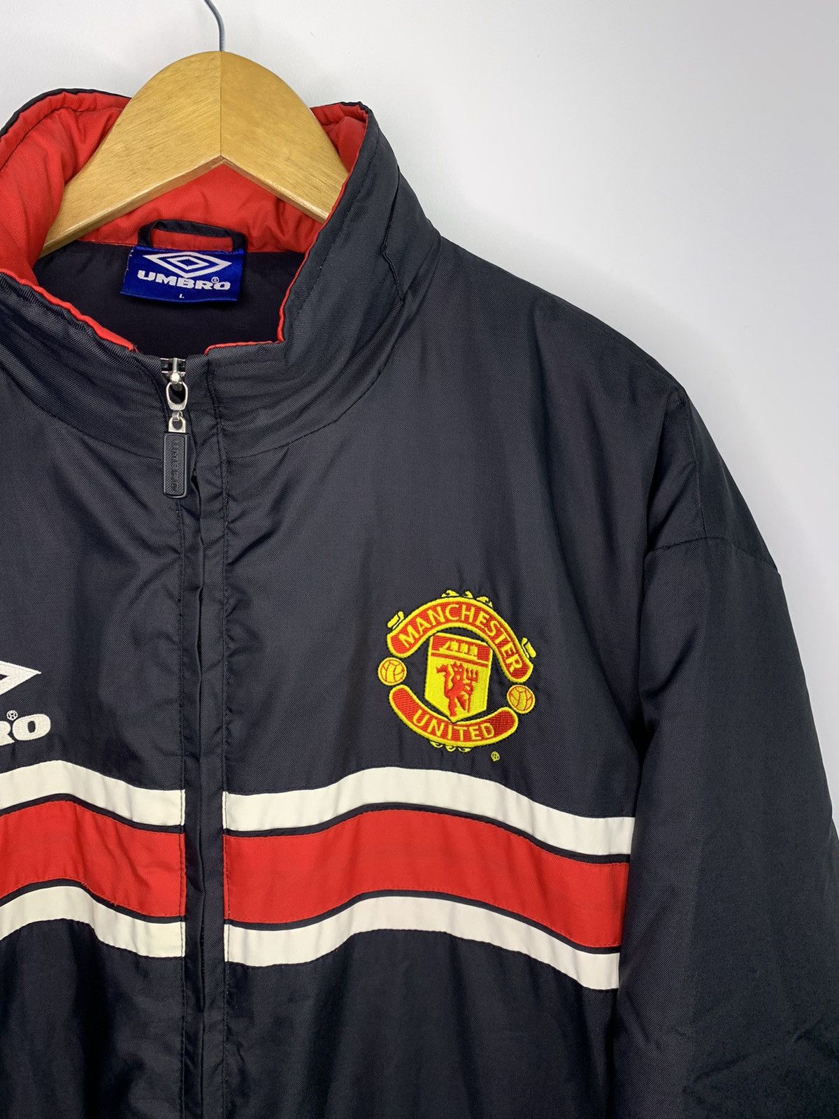 Umbro Umbro FC Manchester United 1997-1999 Vintage Jacket L Size Size US L / EU 52-54 / 3 - 8 Thumbnail