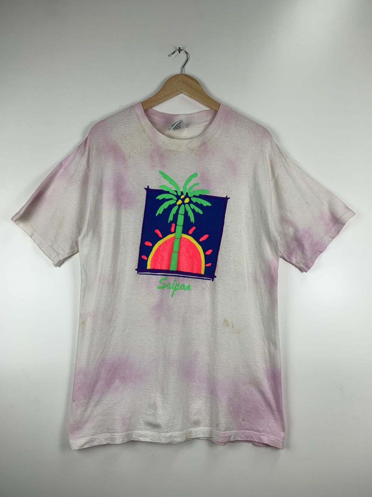 Vintage Vintage Saipan tie dye tee Size US L / EU 52-54 / 3 - 2 Thumbnail