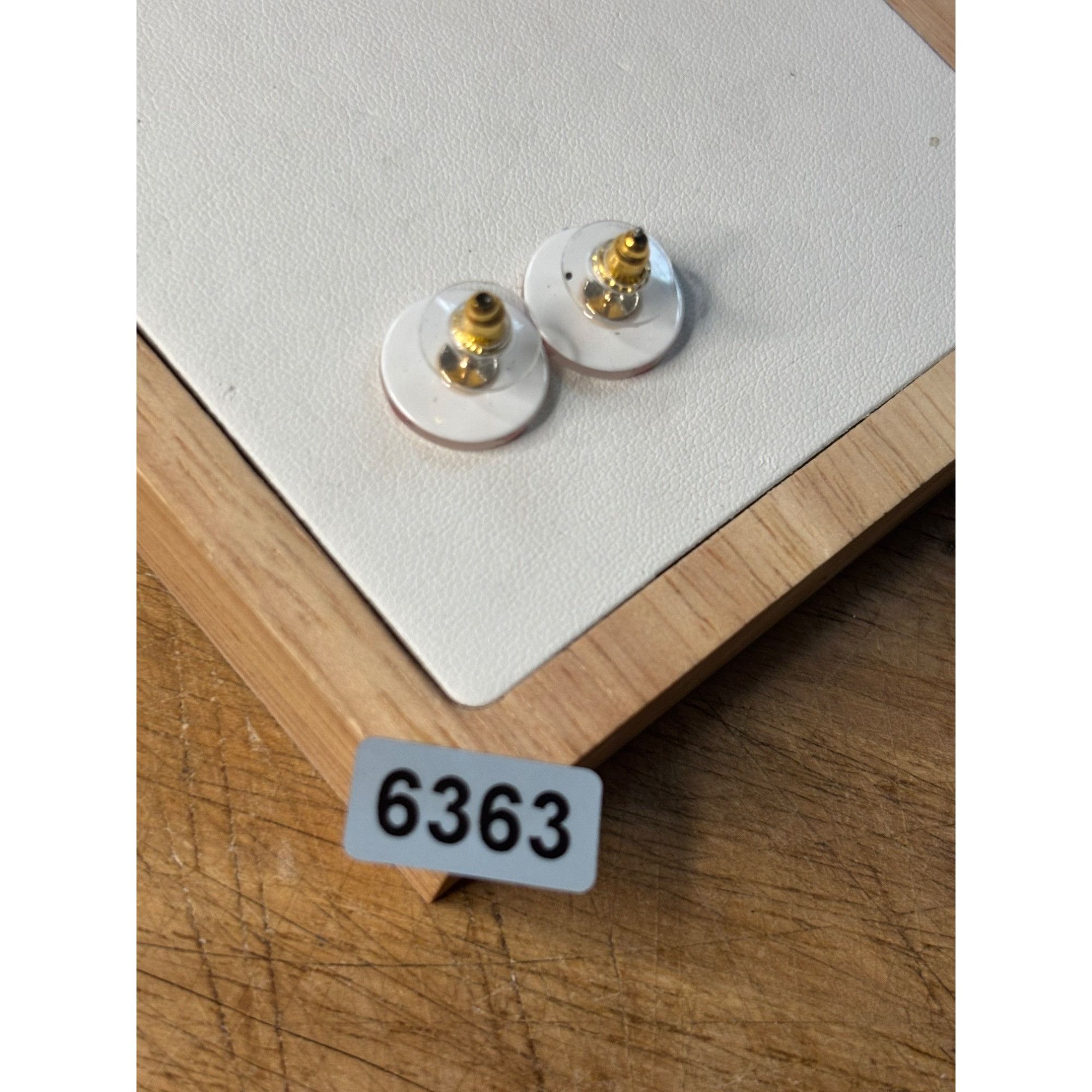 Other Baseball-Themed Resin Stud Earrings With Secure Gold-Tone Ba Size ONE SIZE - 3 Thumbnail