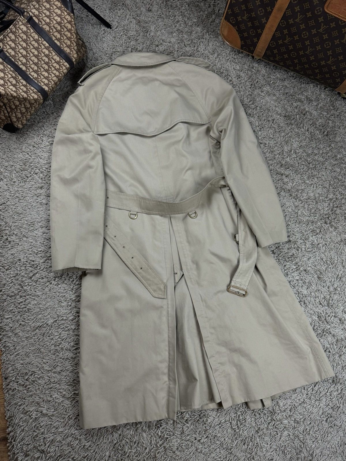 Burberry × Vintage Vintage trench coat Burberry original luxury streetwear item Size M / US 6-8 / IT 42-44 - 2 Thumbnail