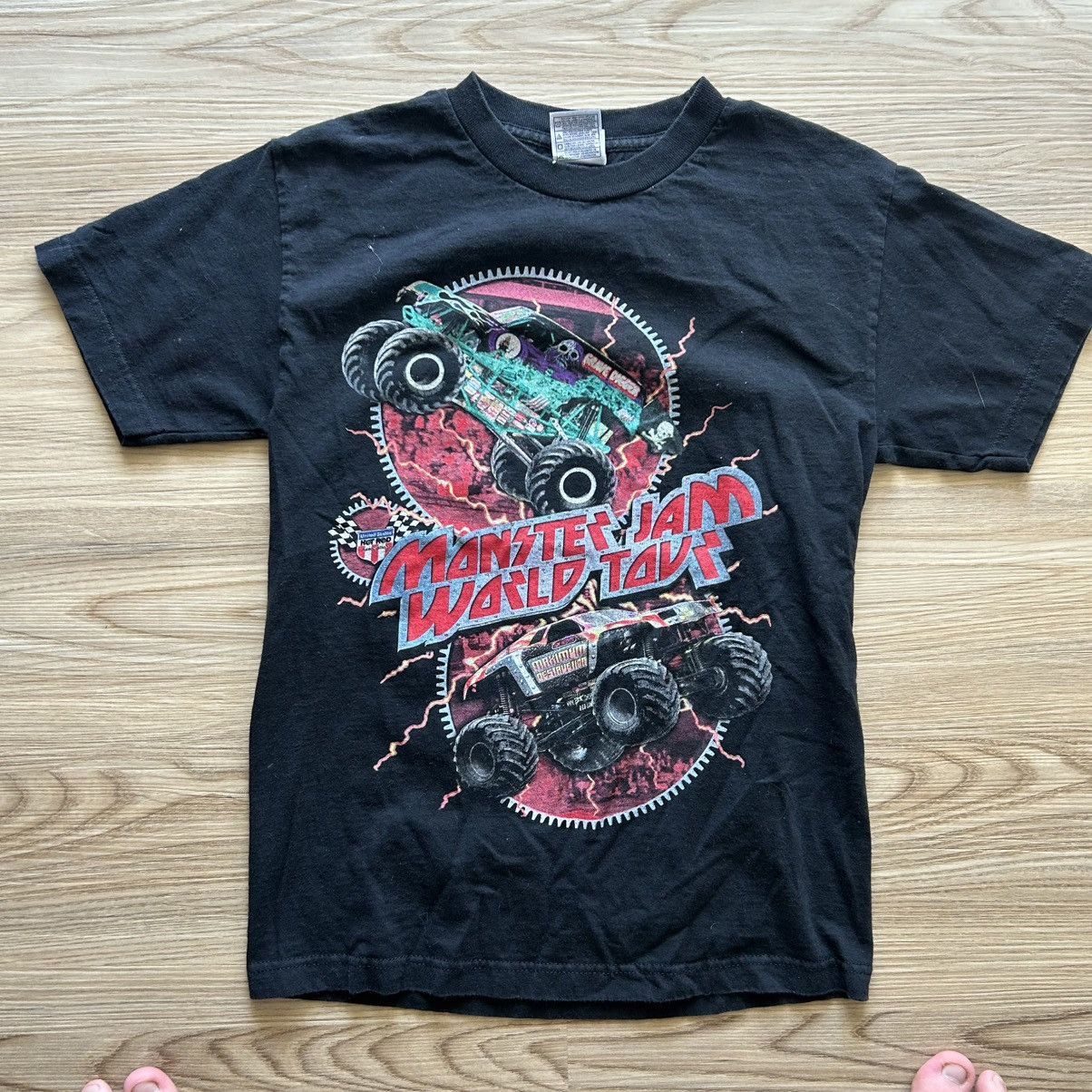 Vintage 2006 Monster Jam Monster Truck Tour Tee Black Size US S / EU 44-46 / 1 - 1 Thumbnail