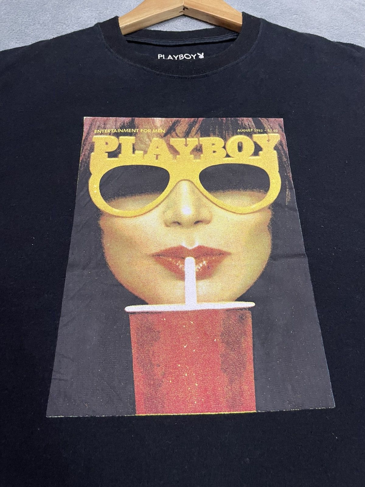 Playboy PLAYBOY BUNNY BIG LOGO TSHIRT RARE Size US S / EU 44-46 / 1 - 6 Thumbnail