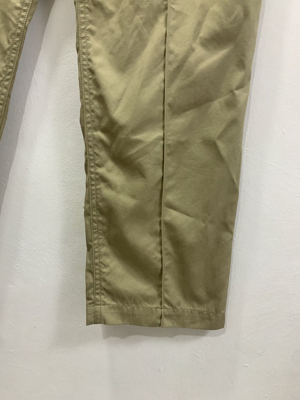 Y's YOHJI YAMAMOTO - Y’s TUCK KHAKI PANTS Size US 30 / EU 46 - 5 Thumbnail