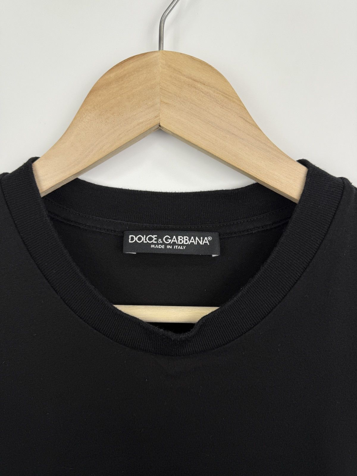 Dolce & Gabbana 🇮🇹 Sfera Ebbasta Dolce & Gabbana Milano T-Shirt Made in Italy Size US M / EU 48-50 / 2 - 9 Thumbnail