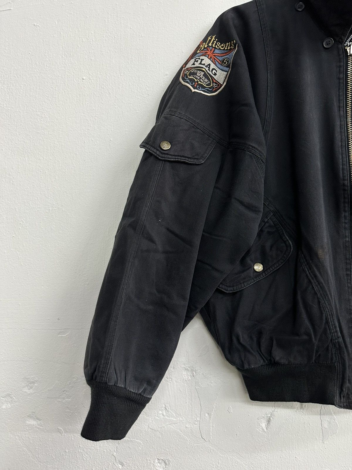 Japanese Brand 90’s John Weery Union Jack Jacket Size US L / EU 52-54 / 3 - 5 Thumbnail